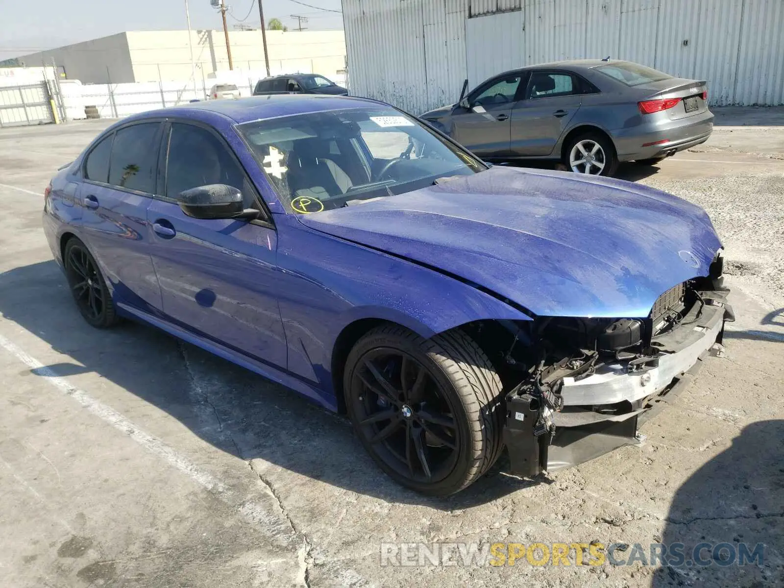 1 fotografías del automóvil dañado 3MW5U7J01L8B30622 BMW M340I 2020