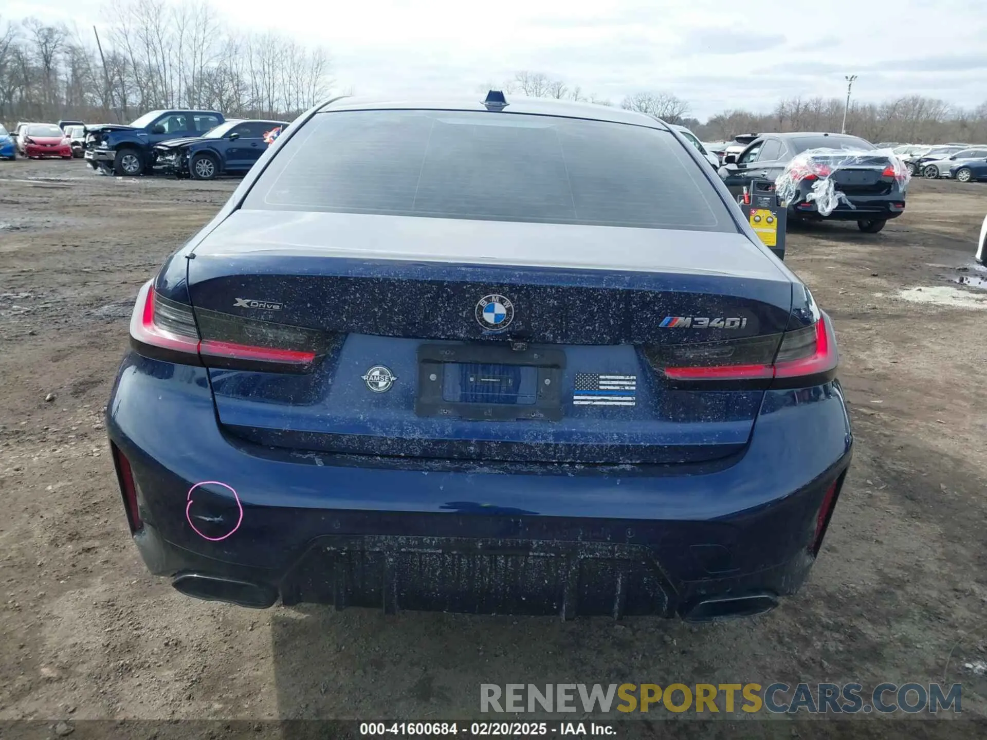 16 fotografías del automóvil dañado 3MW49FF00R8D81317 BMW M340I 2024
