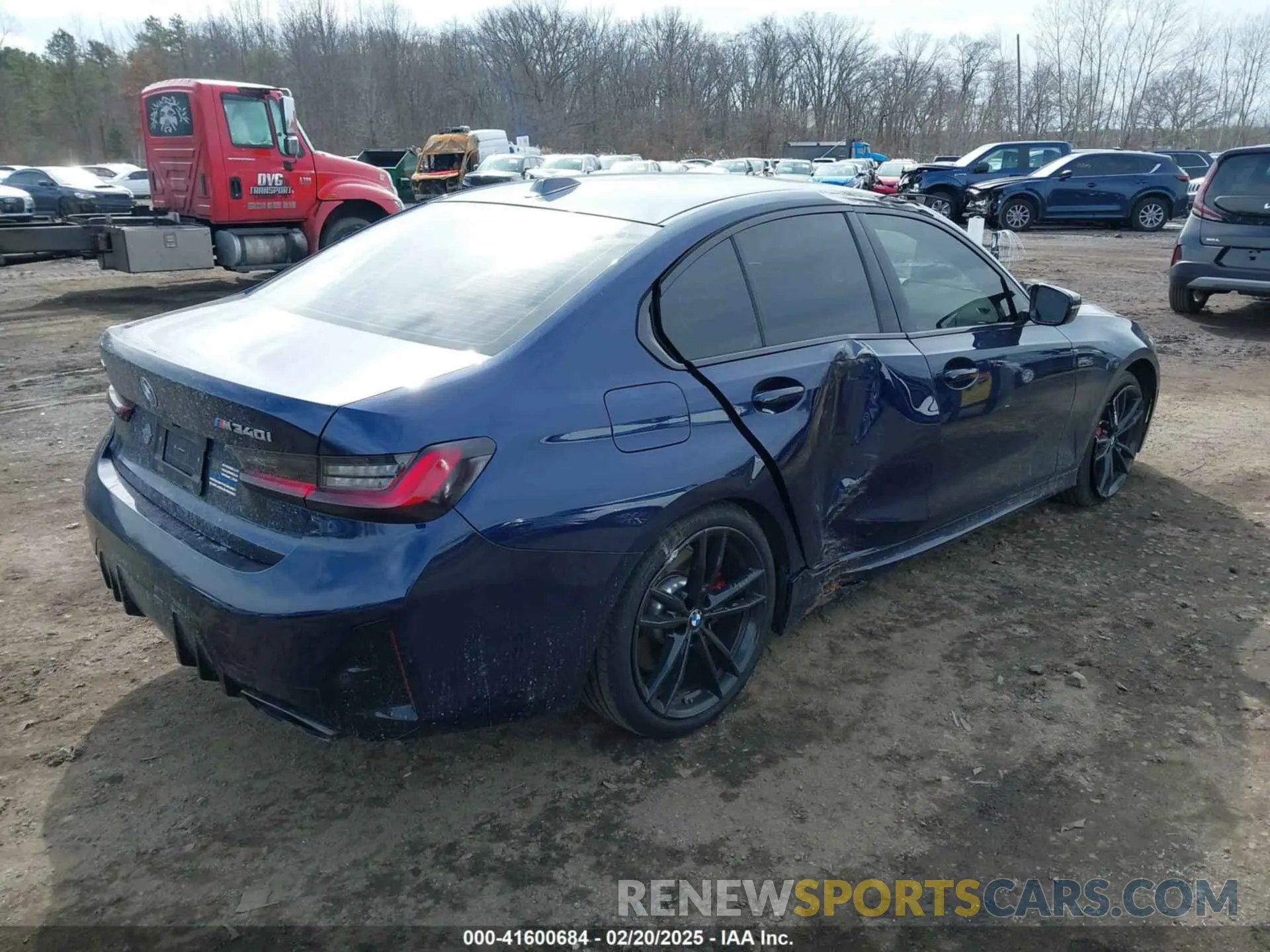 4 fotografías del automóvil dañado 3MW49FF00R8D81317 BMW M340I 2024