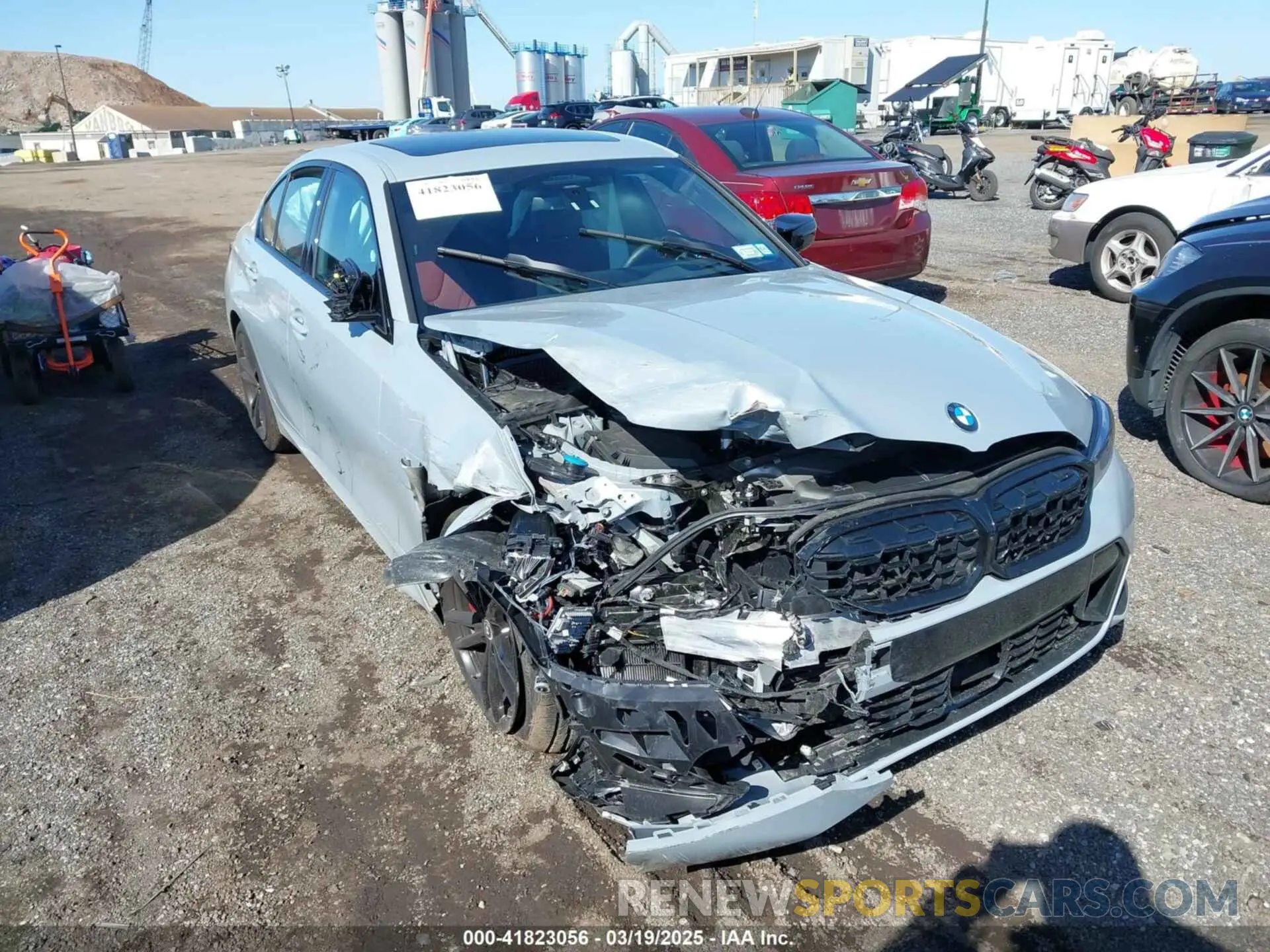 1 fotografías del automóvil dañado 3MW49FF01R8E79739 BMW M340I 2024