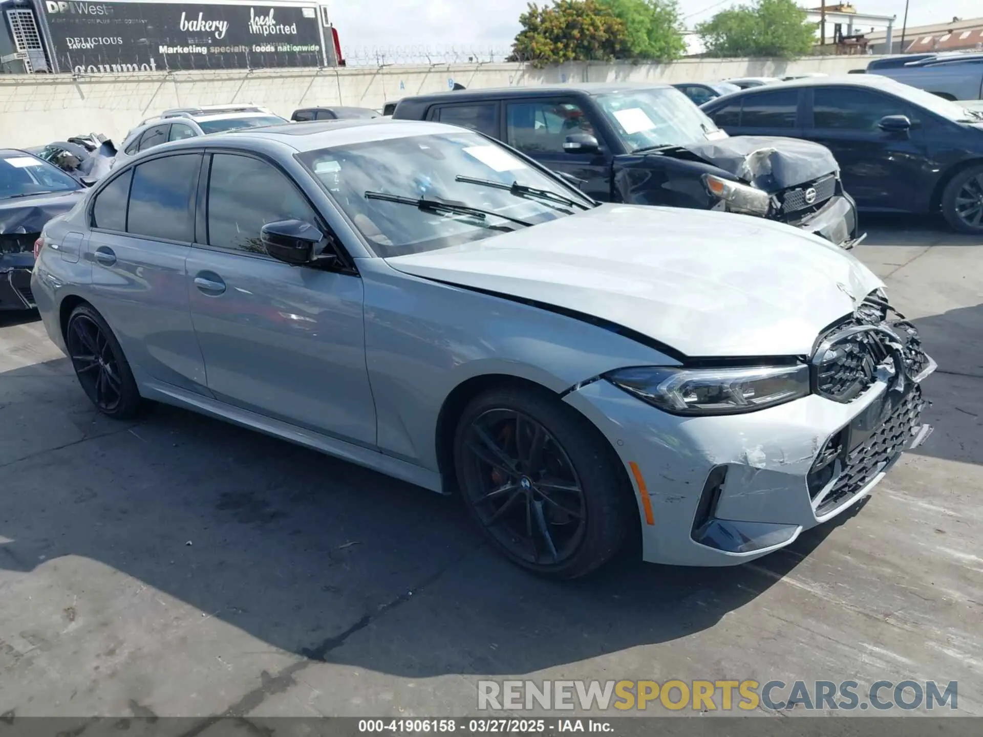 1 fotografías del automóvil dañado 3MW49FF05R8E04705 BMW M340I 2024