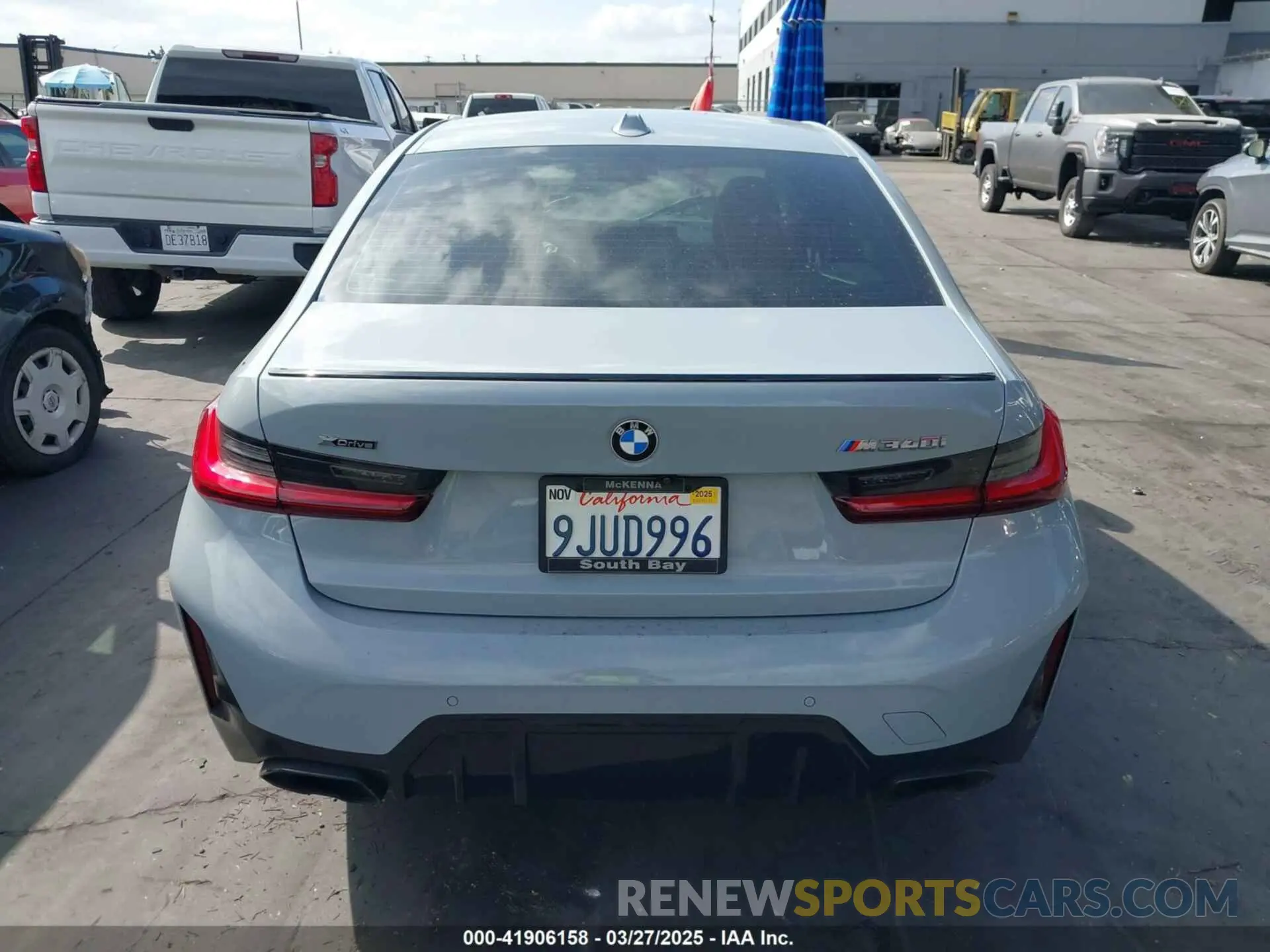 16 fotografías del automóvil dañado 3MW49FF05R8E04705 BMW M340I 2024