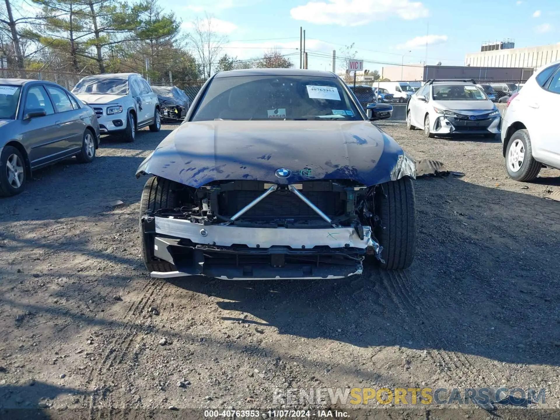 12 fotografías del automóvil dañado 3MW49FF06R8E75251 BMW M340I 2024