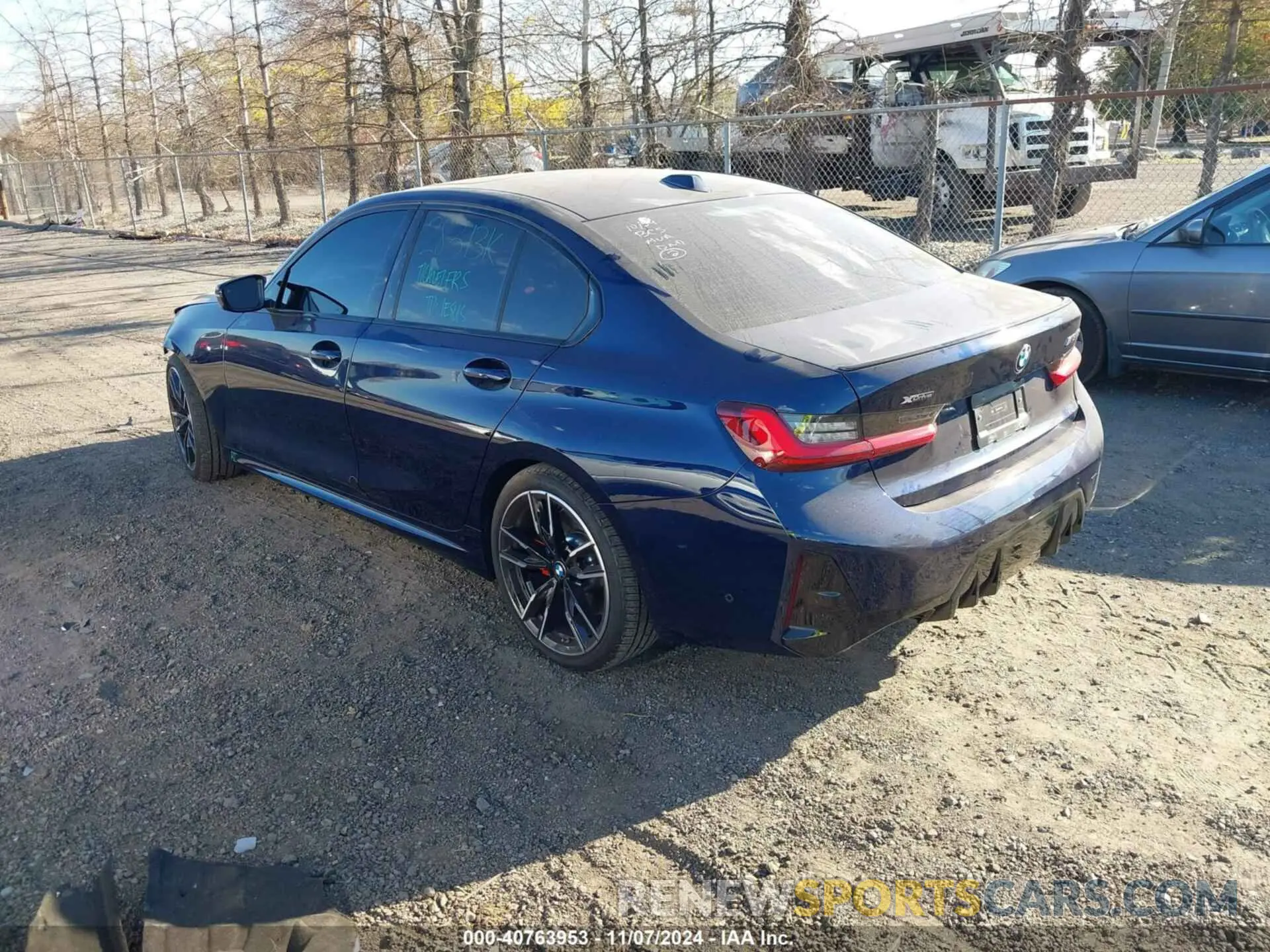 3 fotografías del automóvil dañado 3MW49FF06R8E75251 BMW M340I 2024