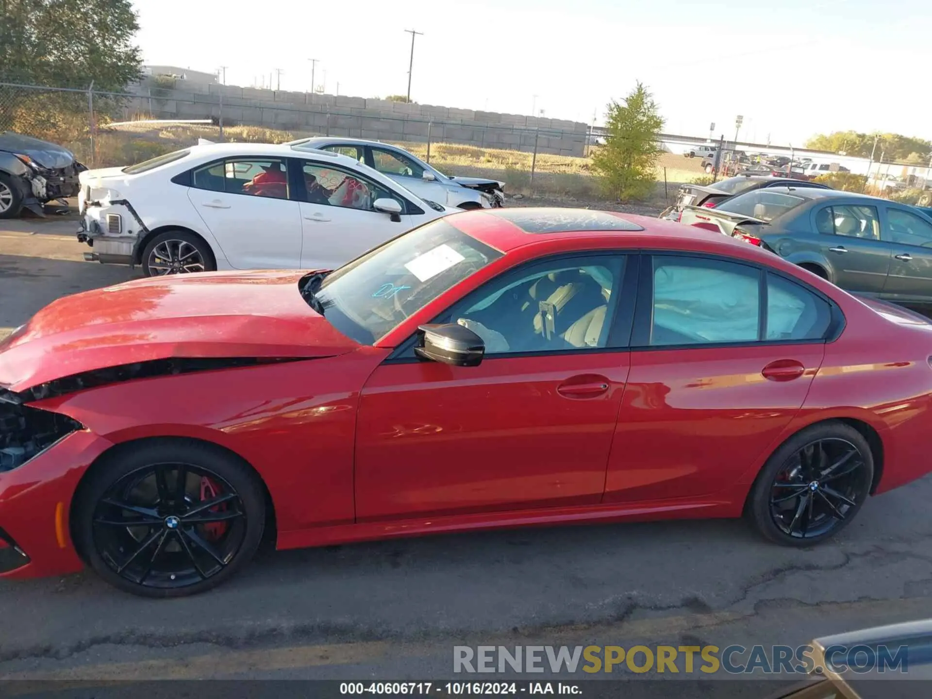 15 fotografías del automóvil dañado 3MW49FS02R8E49655 BMW M340I 2024