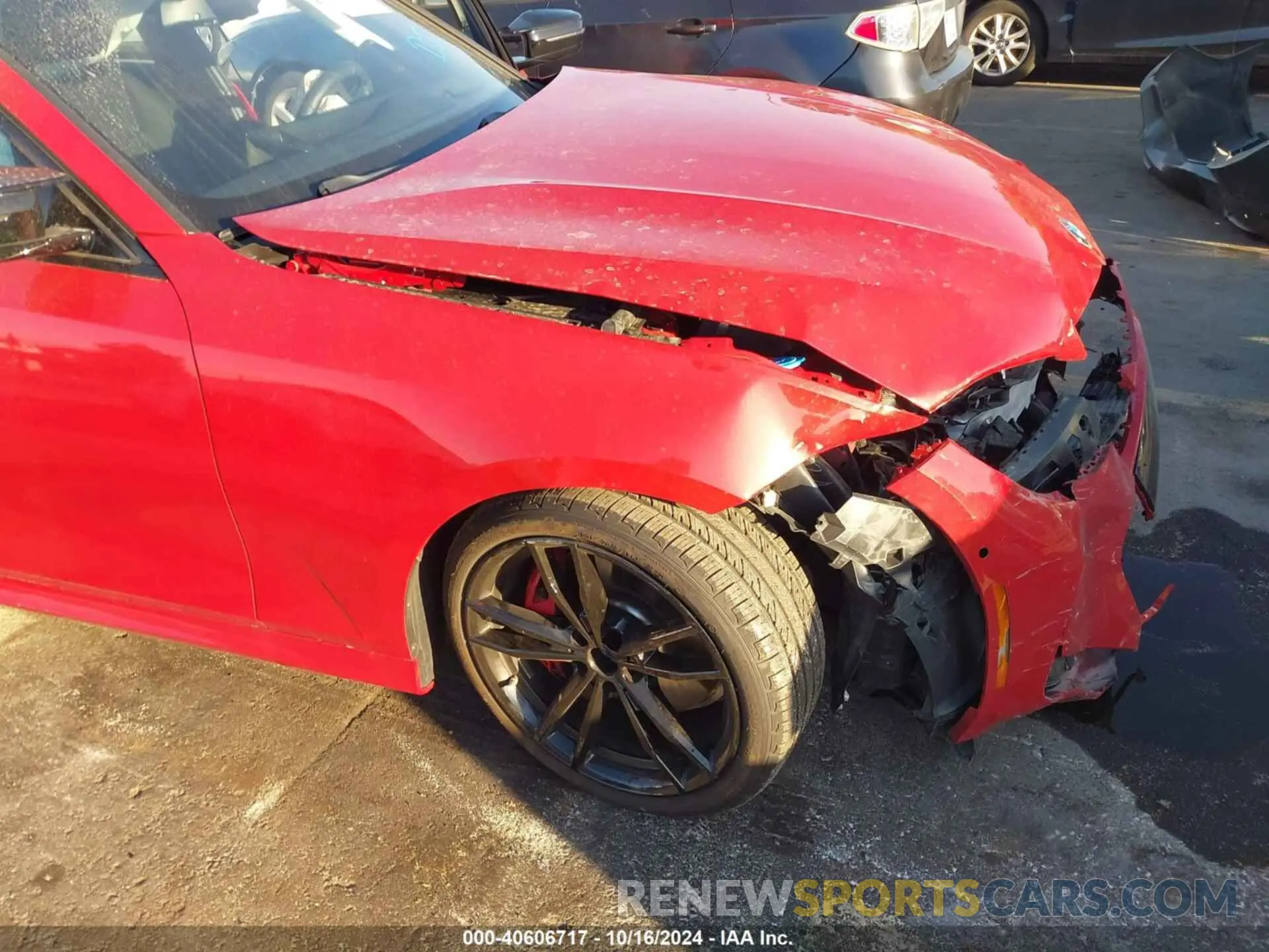 19 fotografías del automóvil dañado 3MW49FS02R8E49655 BMW M340I 2024