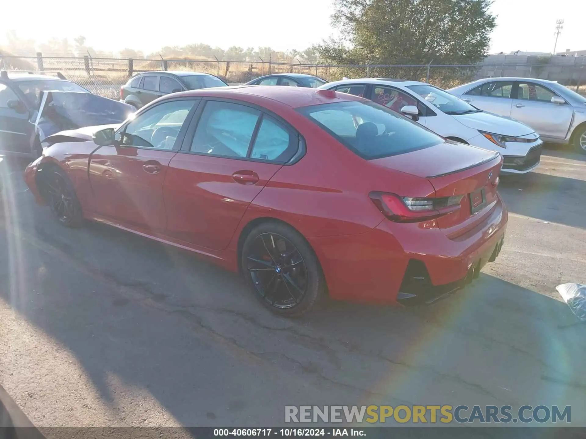 3 fotografías del automóvil dañado 3MW49FS02R8E49655 BMW M340I 2024