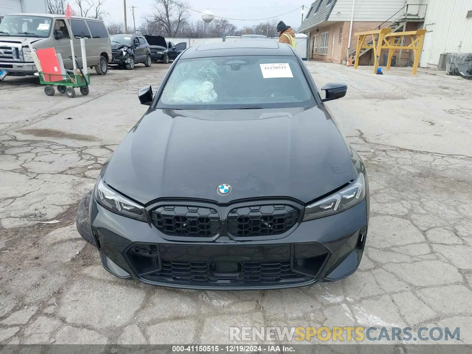 12 fotografías del automóvil dañado 3MW69FT02S8F00519 BMW M340I 2025