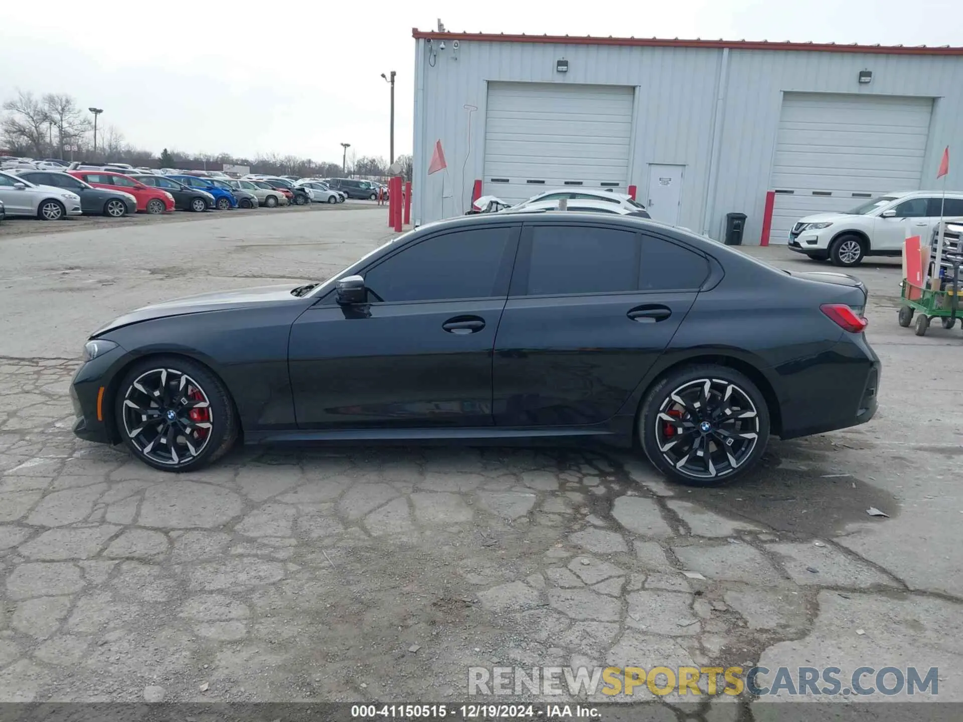 14 fotografías del automóvil dañado 3MW69FT02S8F00519 BMW M340I 2025