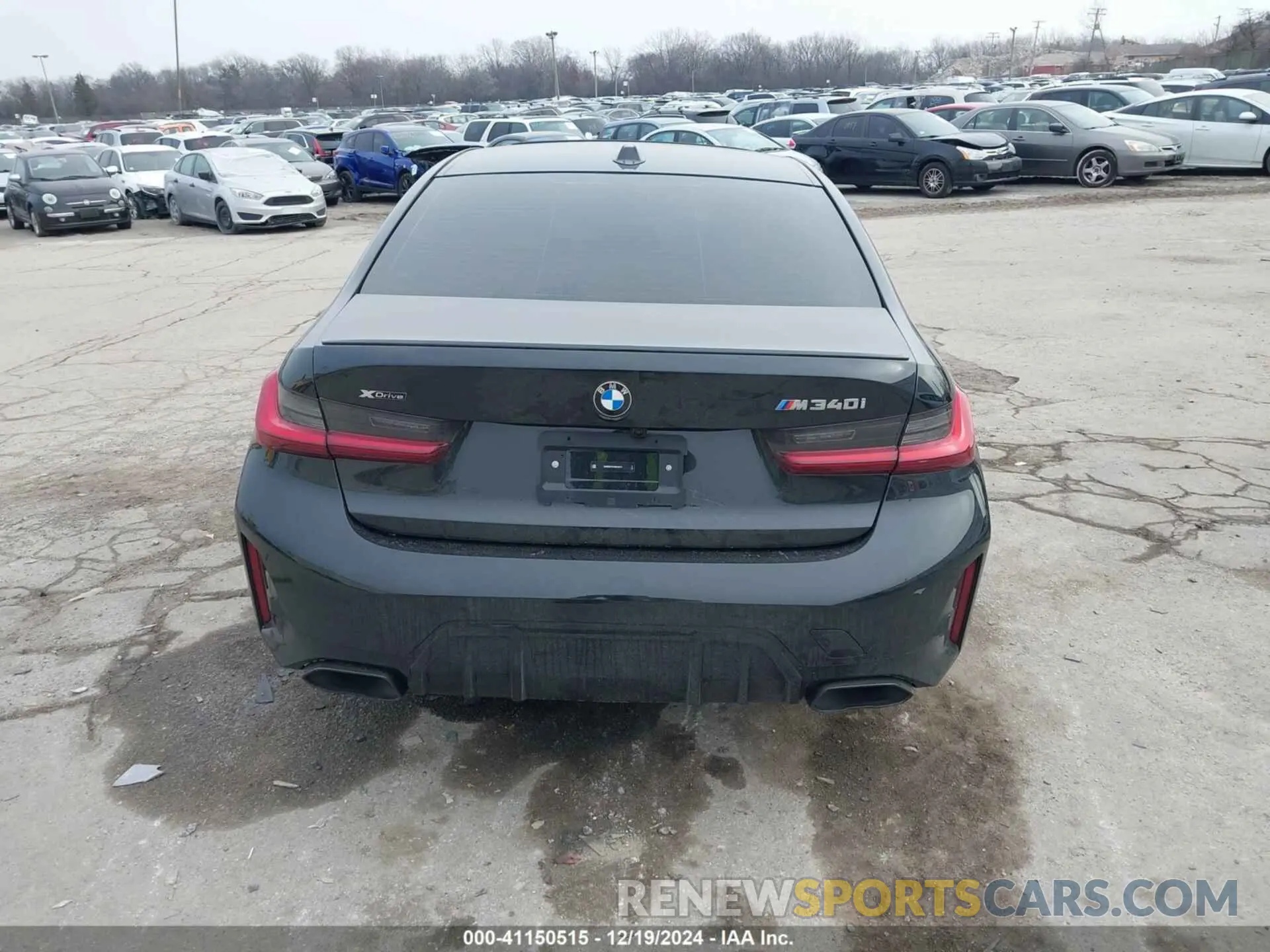 16 fotografías del automóvil dañado 3MW69FT02S8F00519 BMW M340I 2025