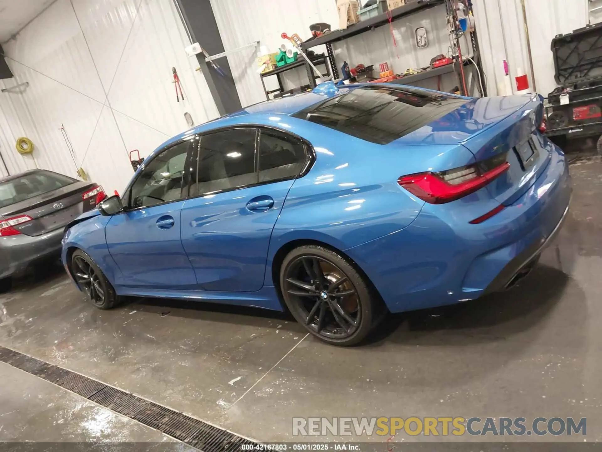15 fotografías del automóvil dañado WBA5U9C04MFL31545 BMW M340XI 2021