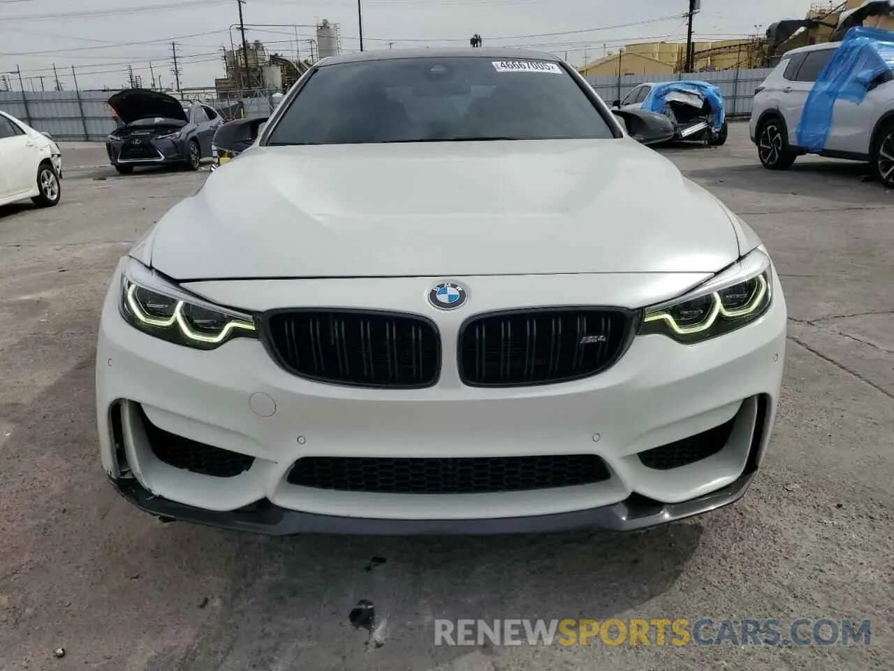 5 fotografías del automóvil dañado WBS3S7C55KAC09752 BMW M4 2019