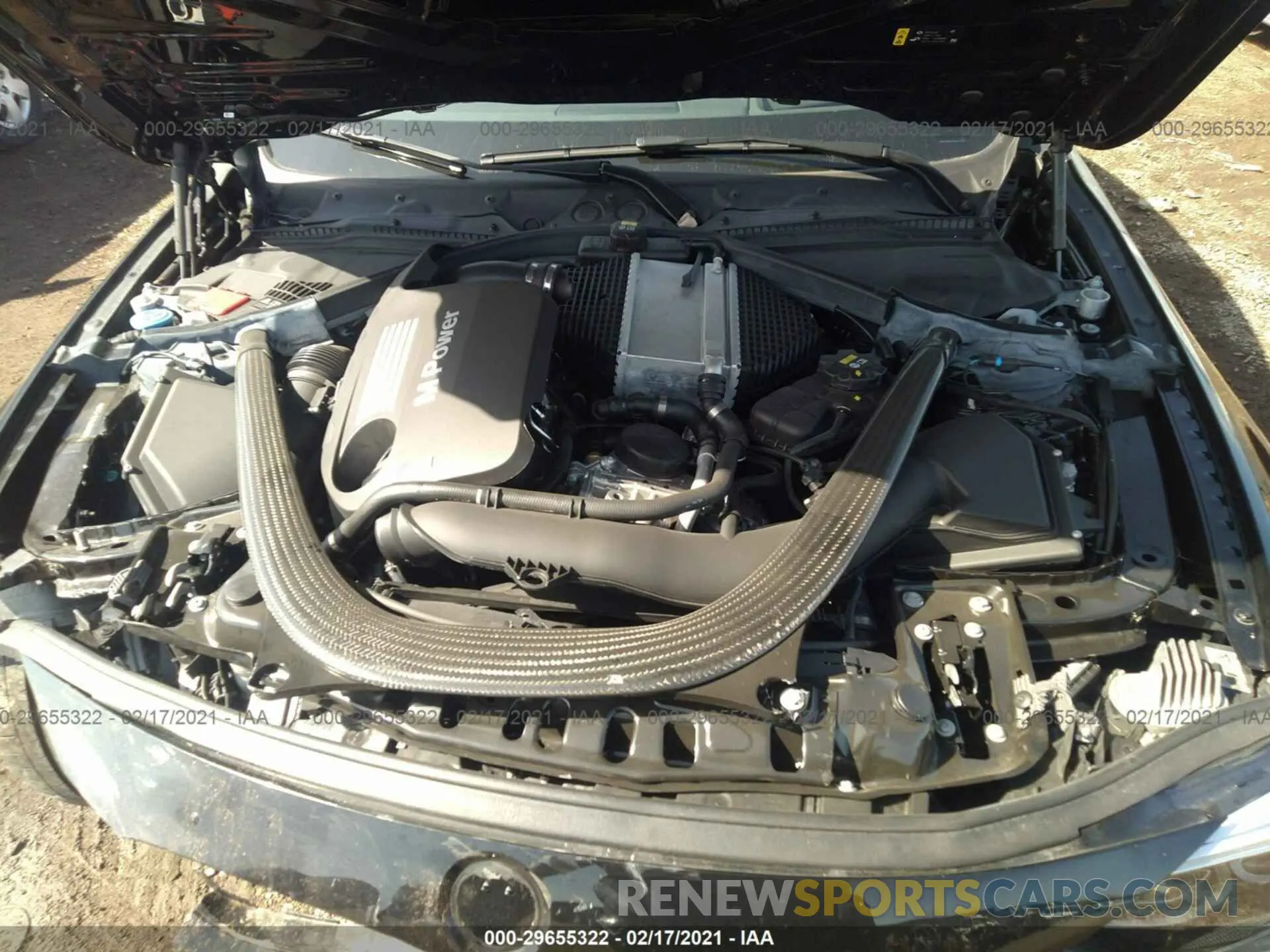 10 fotografías del automóvil dañado WBS4Y9C50KAG67021 BMW M4 2019
