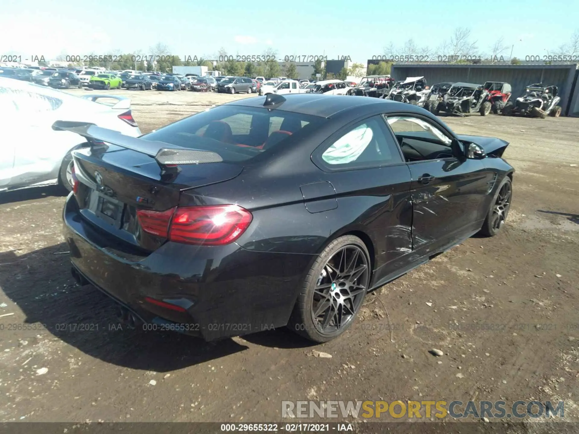 4 fotografías del automóvil dañado WBS4Y9C50KAG67021 BMW M4 2019