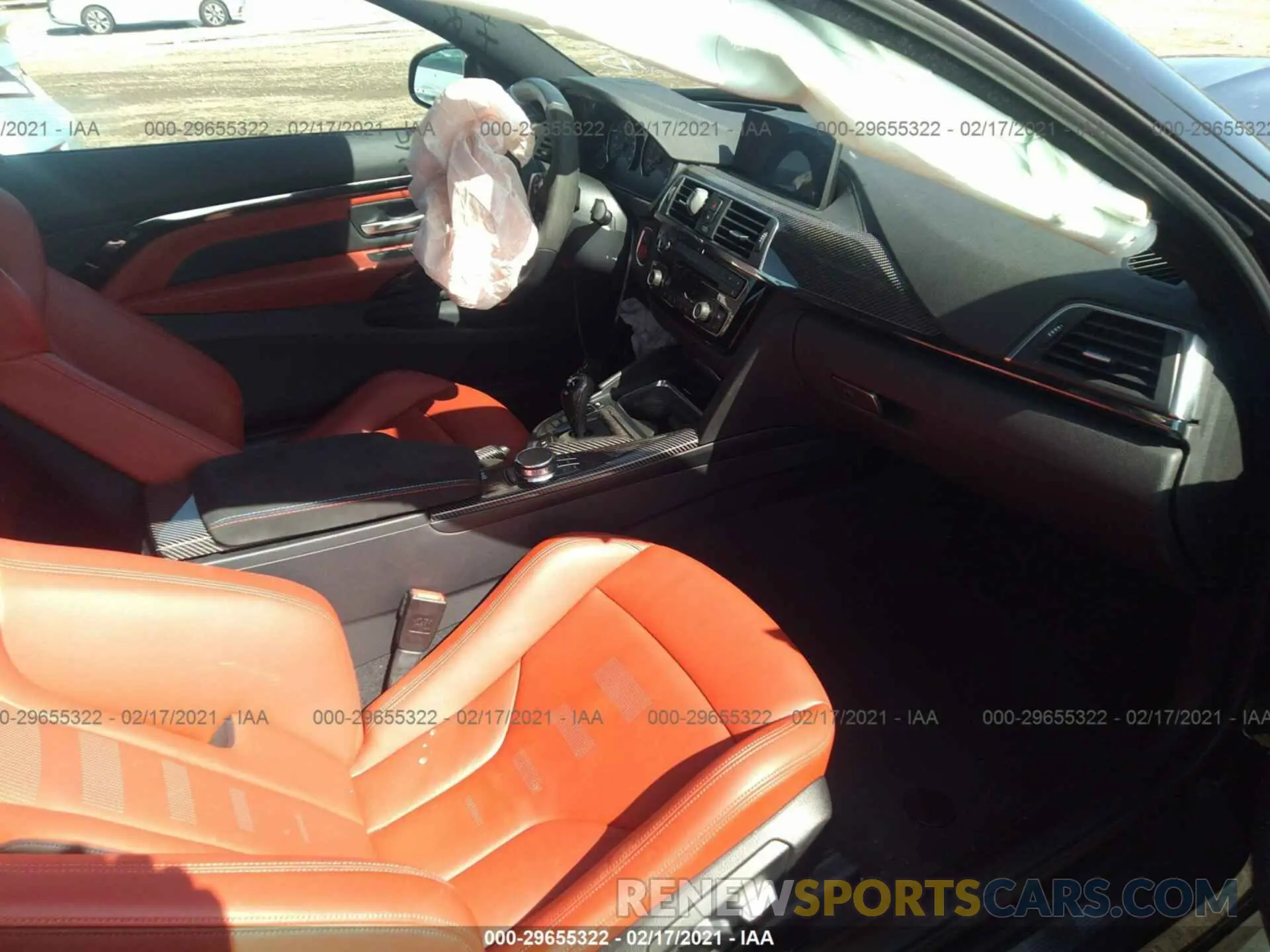 5 fotografías del automóvil dañado WBS4Y9C50KAG67021 BMW M4 2019