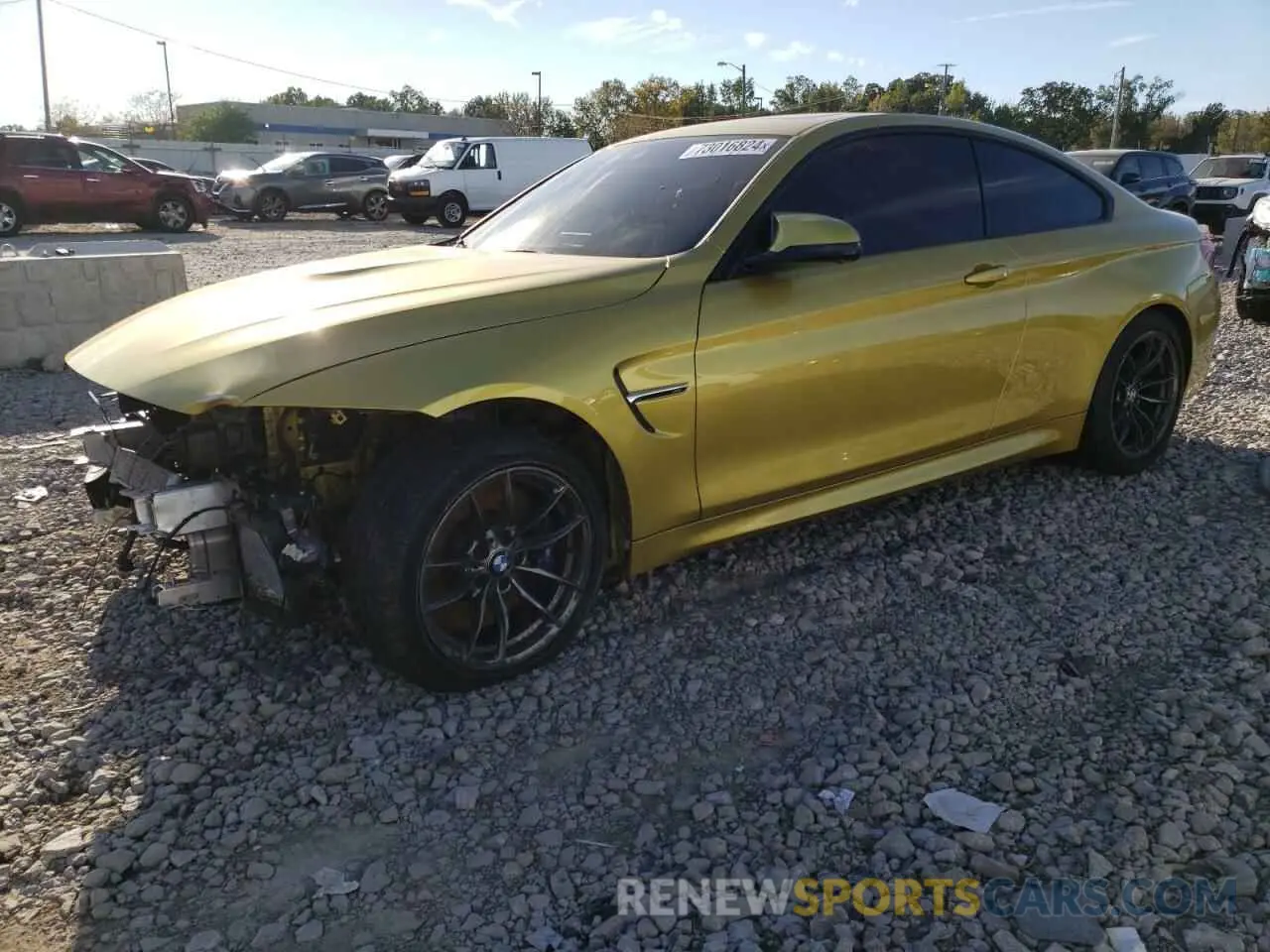 1 fotografías del automóvil dañado WBS4Y9C51KAG67433 BMW M4 2019
