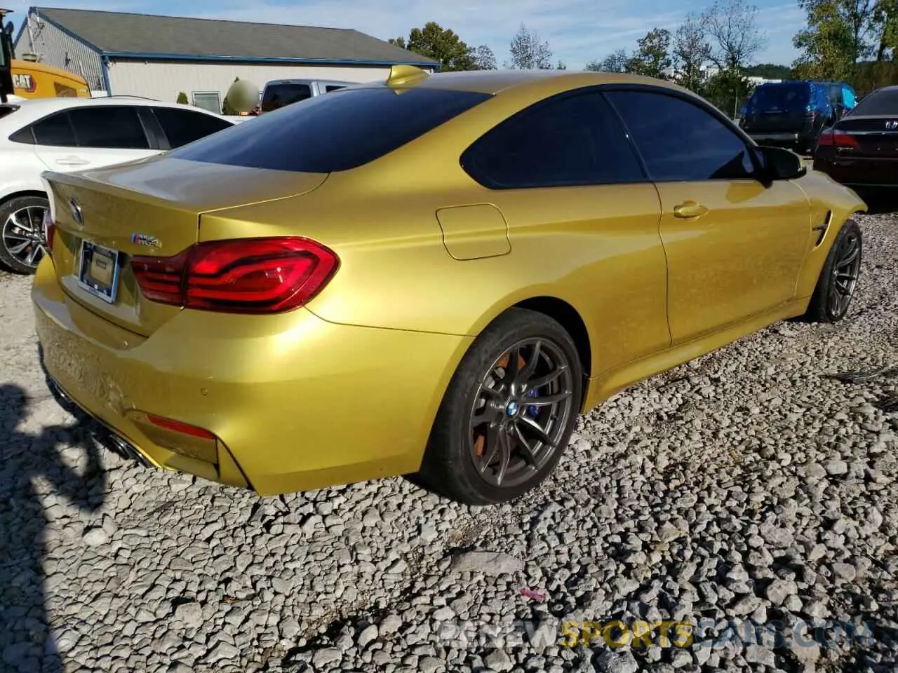 3 fotografías del automóvil dañado WBS4Y9C51KAG67433 BMW M4 2019