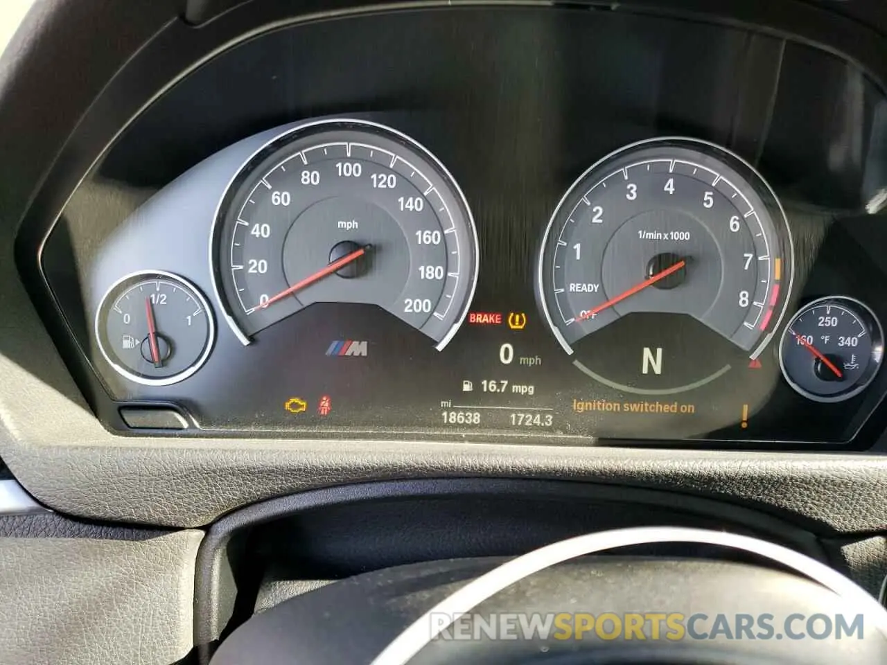 9 fotografías del automóvil dañado WBS4Y9C51KAG67433 BMW M4 2019