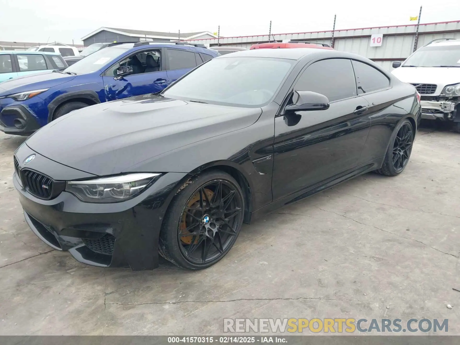2 fotografías del automóvil dañado WBS4Y9C53KAH82910 BMW M4 2019
