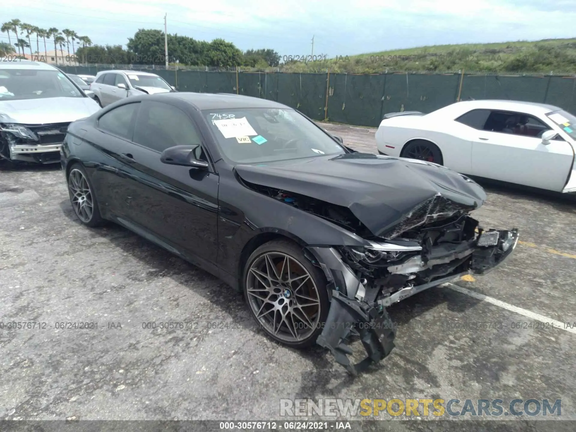 1 fotografías del automóvil dañado WBS4Y9C56KAG67458 BMW M4 2019