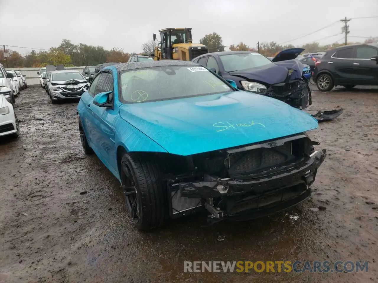 1 fotografías del automóvil dañado WBS4Y9C57KAG67131 BMW M4 2019