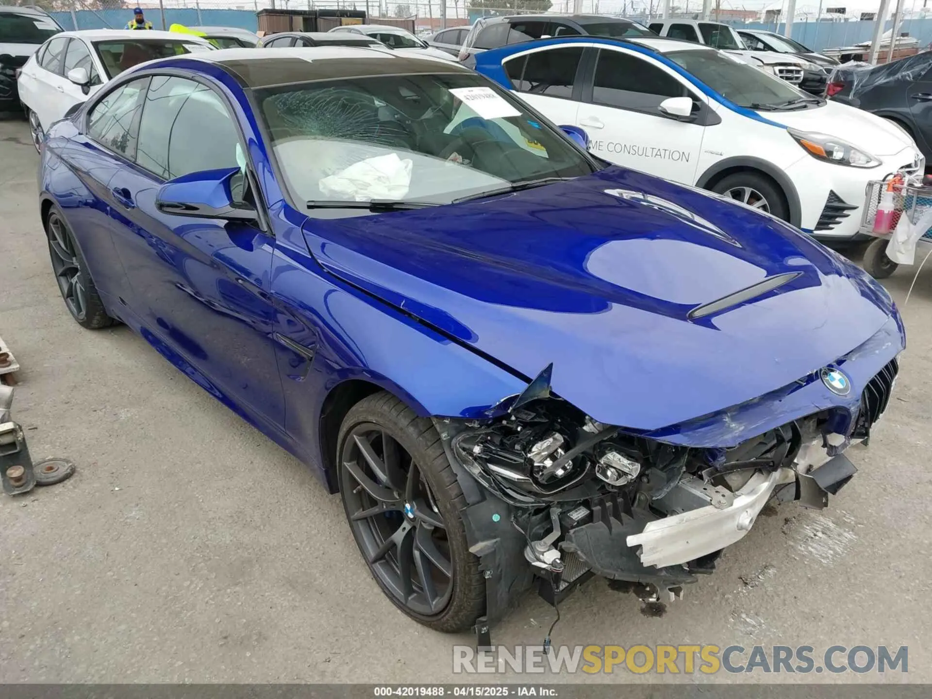 1 fotografías del automóvil dañado WBS3S7C02LAH85093 BMW M4 2020