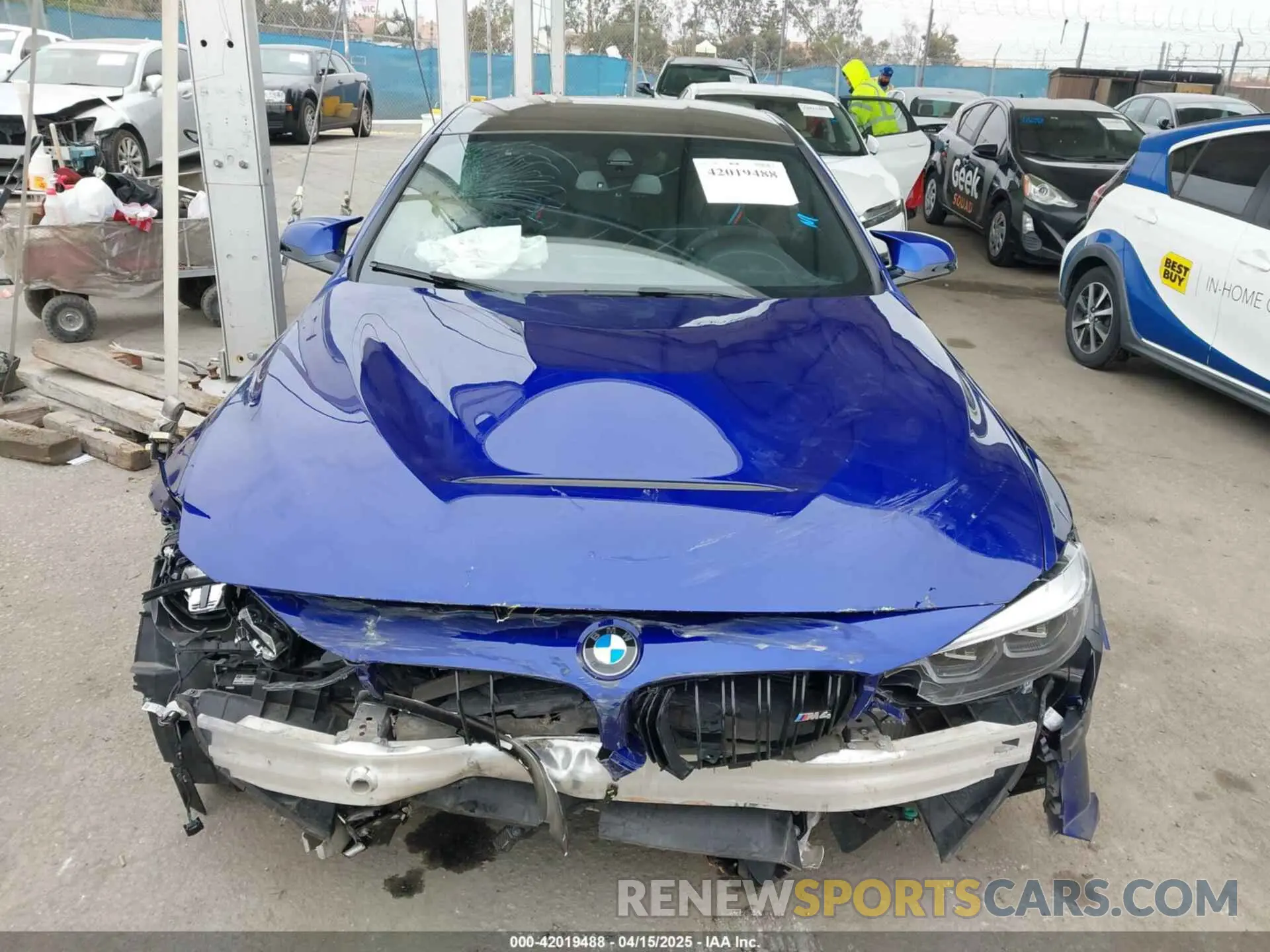 13 fotografías del automóvil dañado WBS3S7C02LAH85093 BMW M4 2020