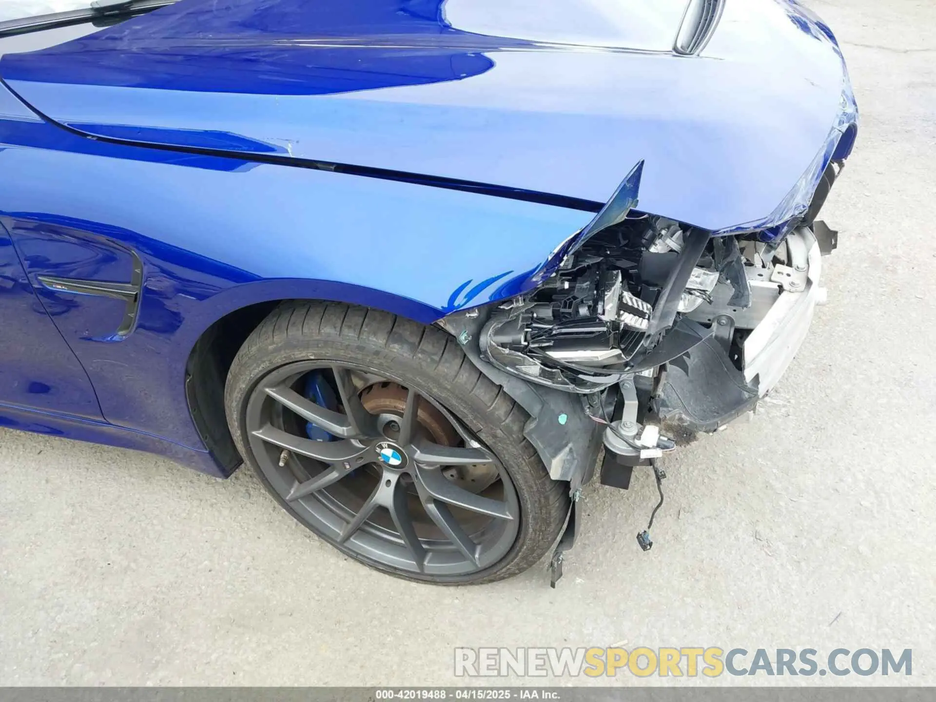 18 fotografías del automóvil dañado WBS3S7C02LAH85093 BMW M4 2020