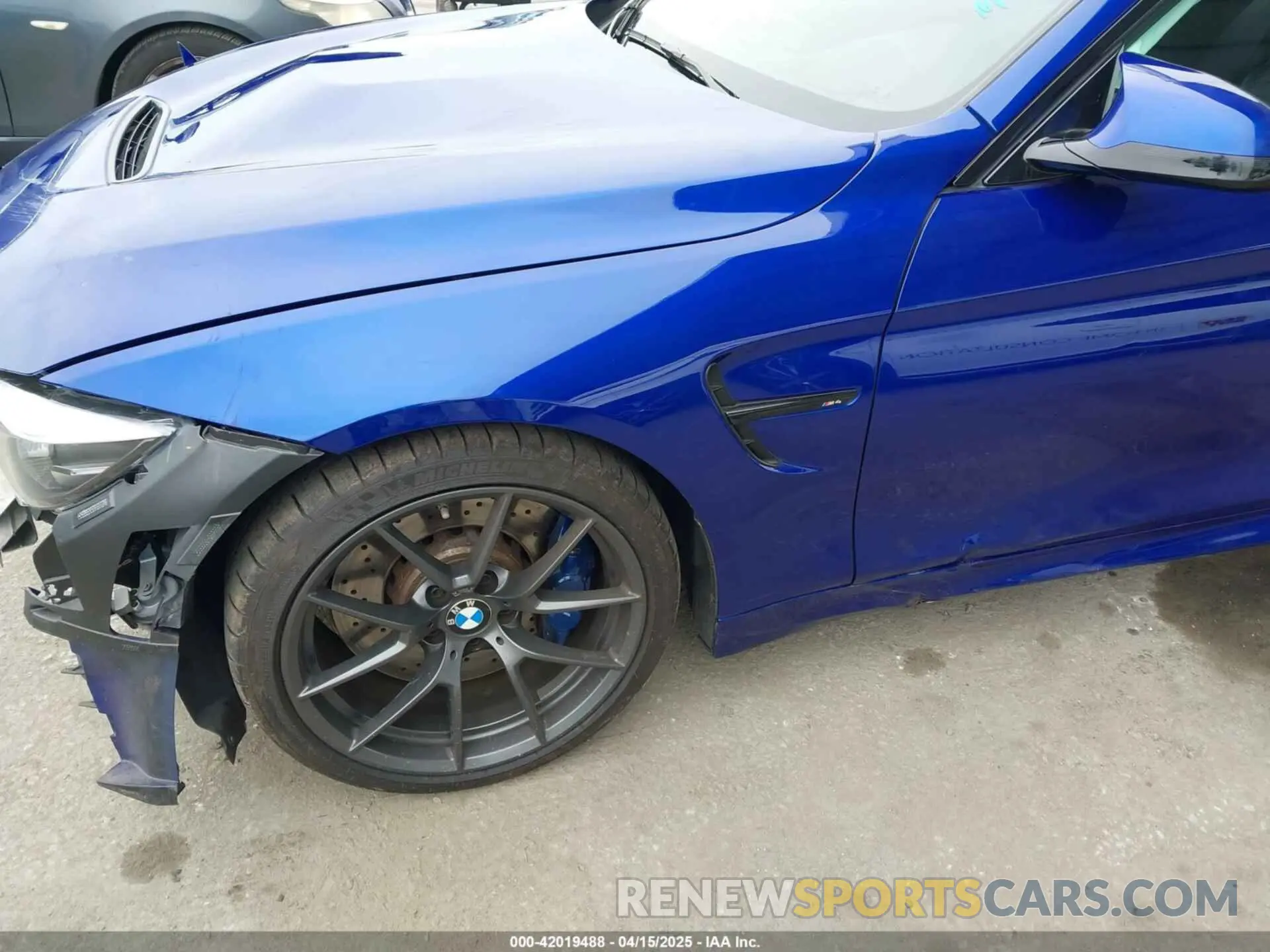 19 fotografías del automóvil dañado WBS3S7C02LAH85093 BMW M4 2020
