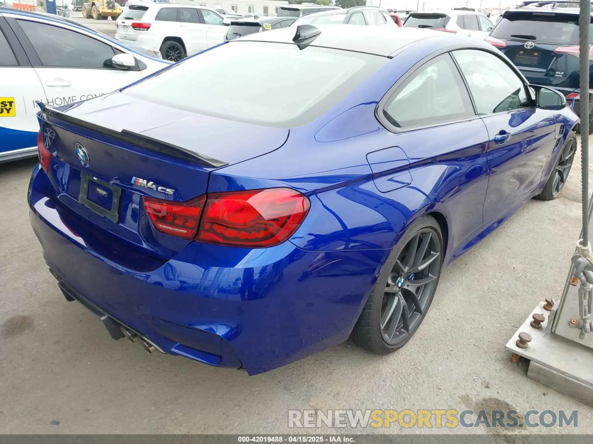 4 fotografías del automóvil dañado WBS3S7C02LAH85093 BMW M4 2020