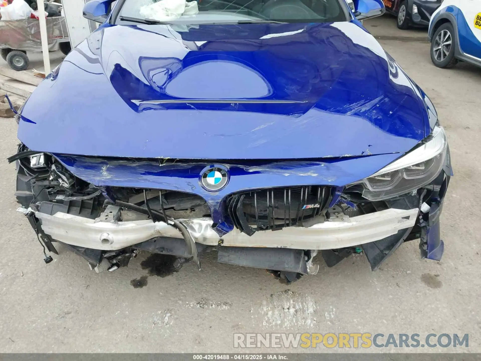 6 fotografías del automóvil dañado WBS3S7C02LAH85093 BMW M4 2020
