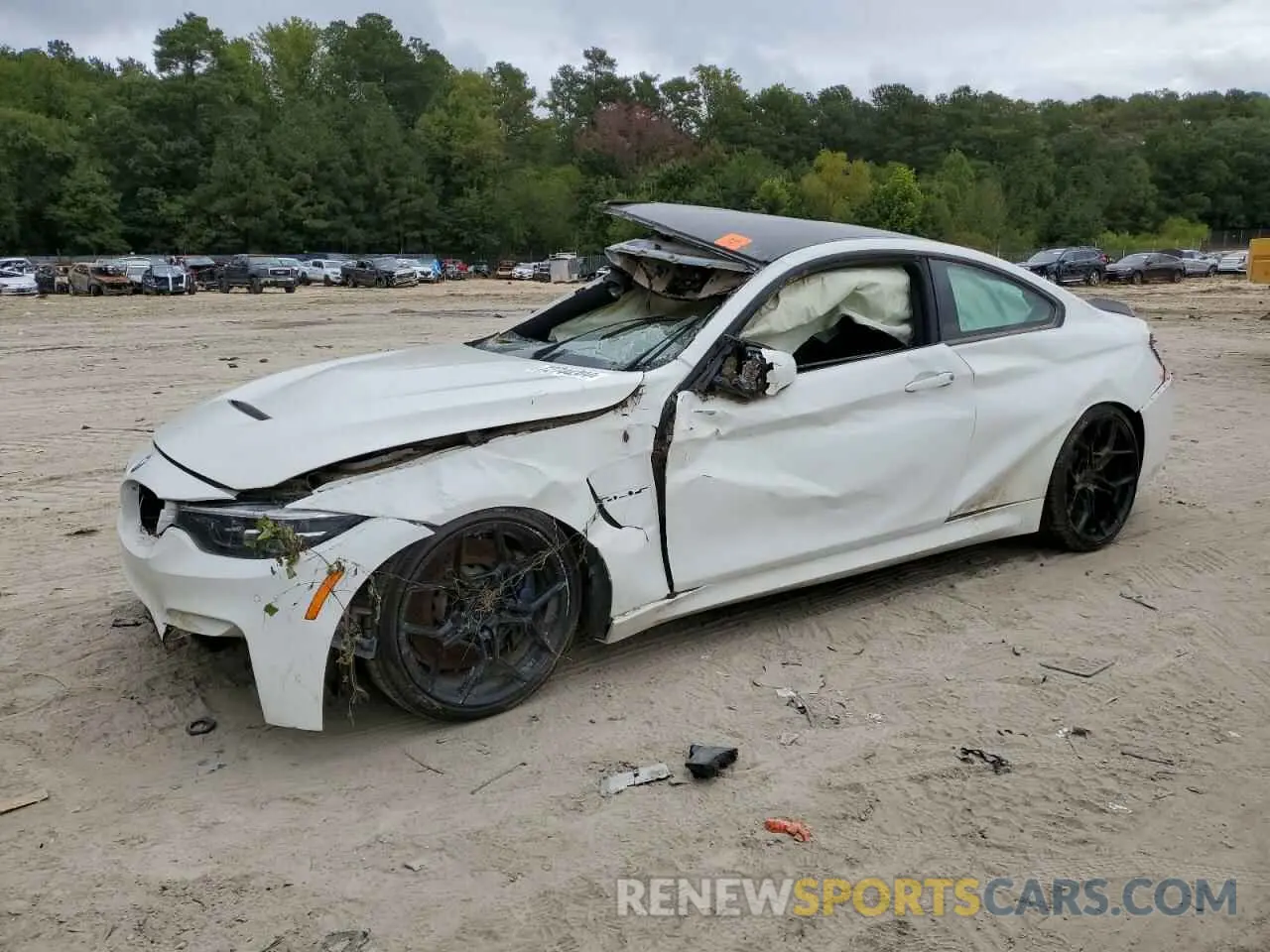 1 fotografías del automóvil dañado WBS3S7C04LAH85192 BMW M4 2020