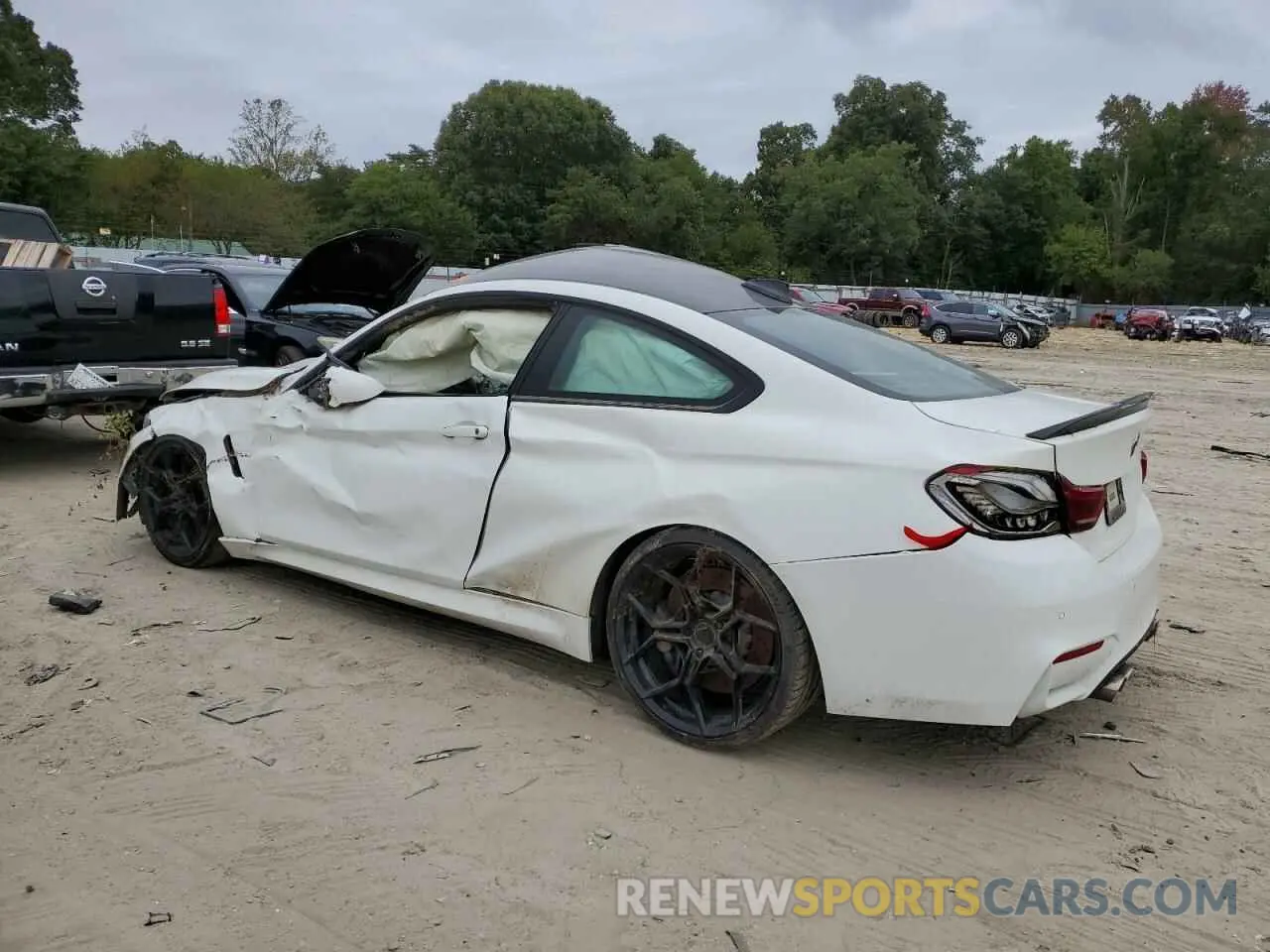 2 fotografías del automóvil dañado WBS3S7C04LAH85192 BMW M4 2020