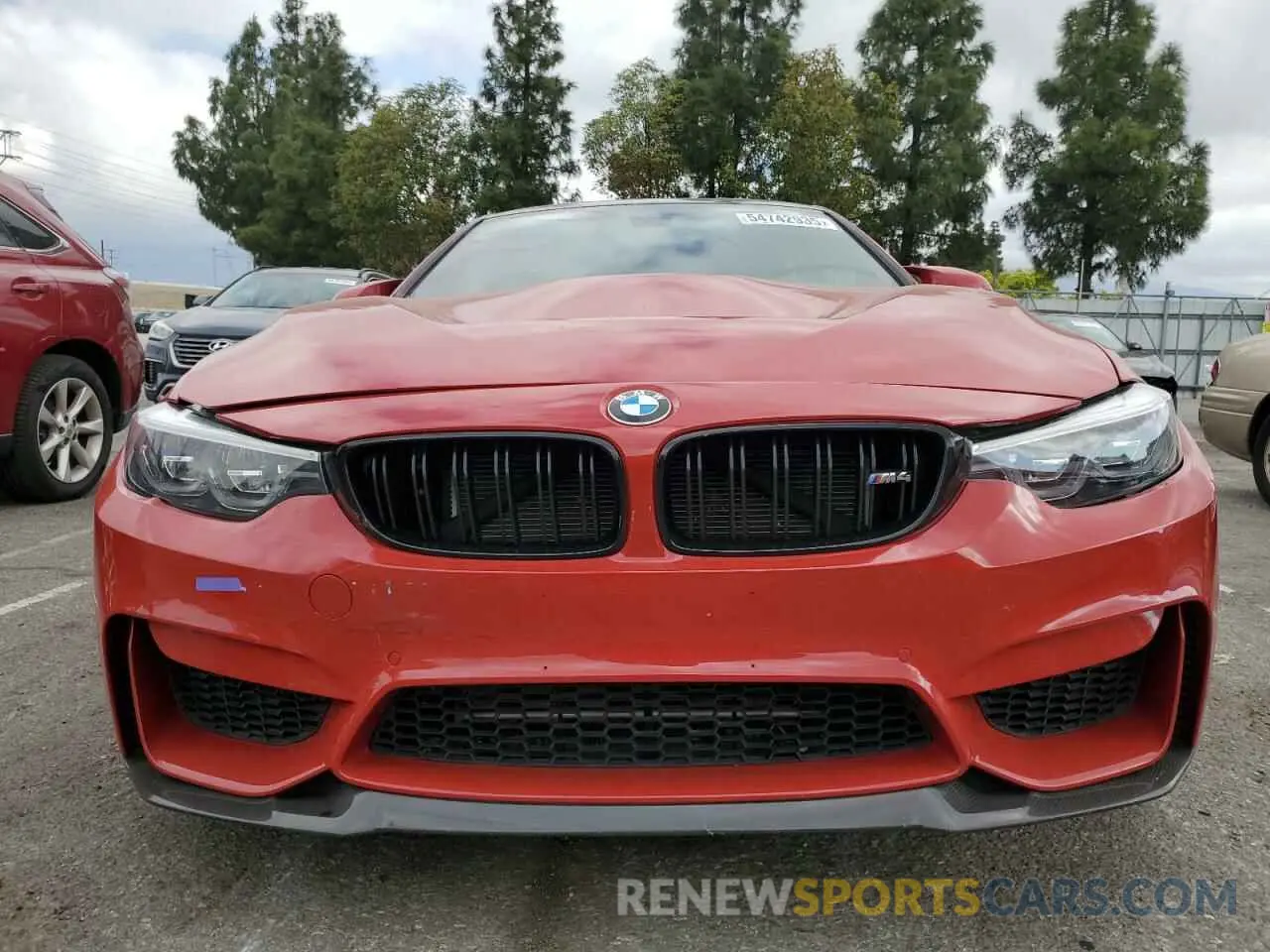5 fotografías del automóvil dañado WBS3S7C08LFH14628 BMW M4 2020