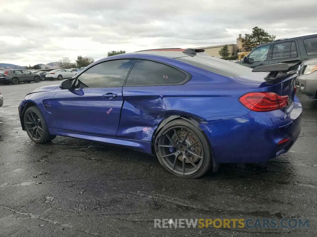 2 fotografías del automóvil dañado WBS3S7C0XLAH85178 BMW M4 2020