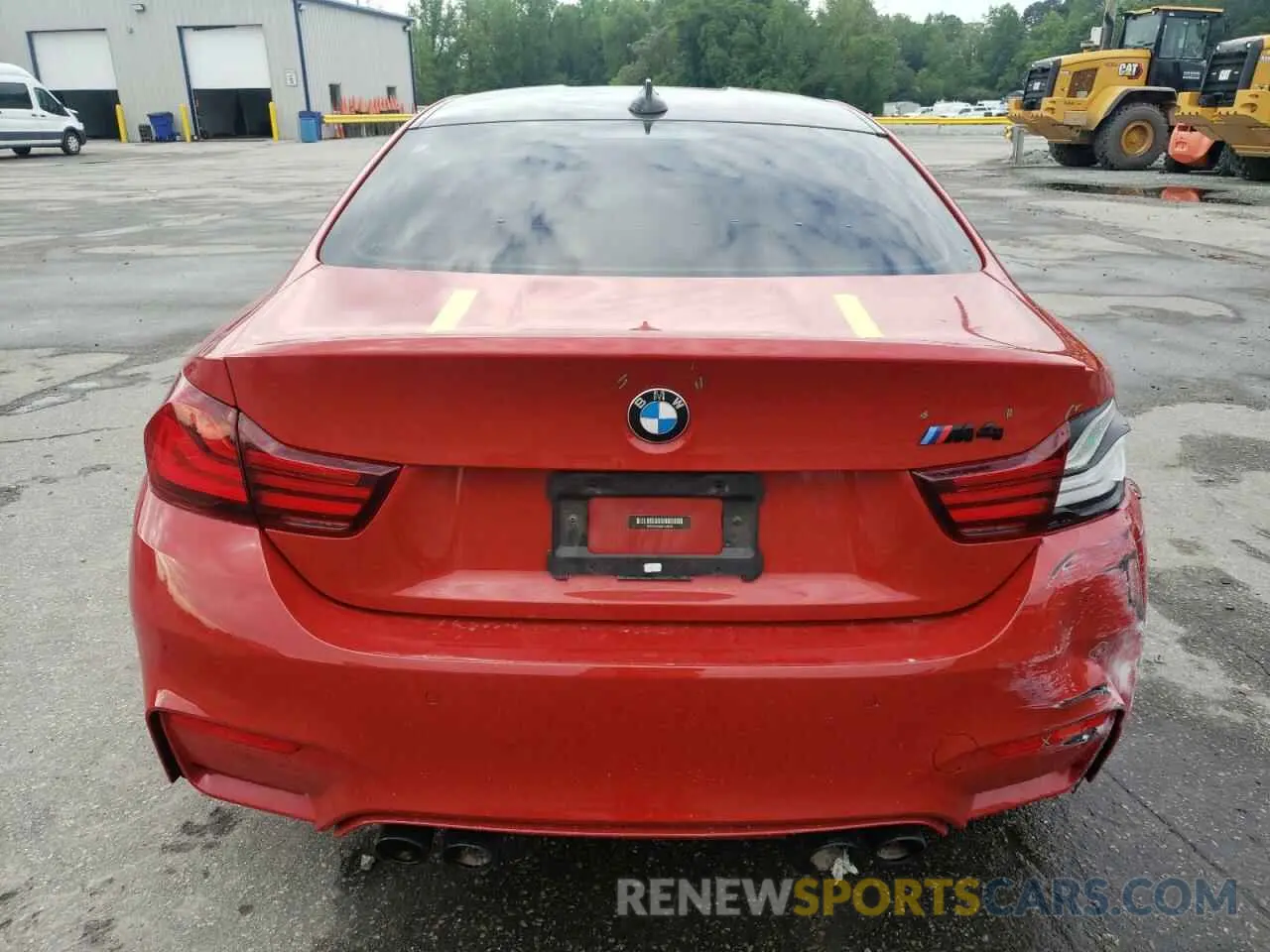 6 fotografías del automóvil dañado WBS4Y9C00LFH39876 BMW M4 2020