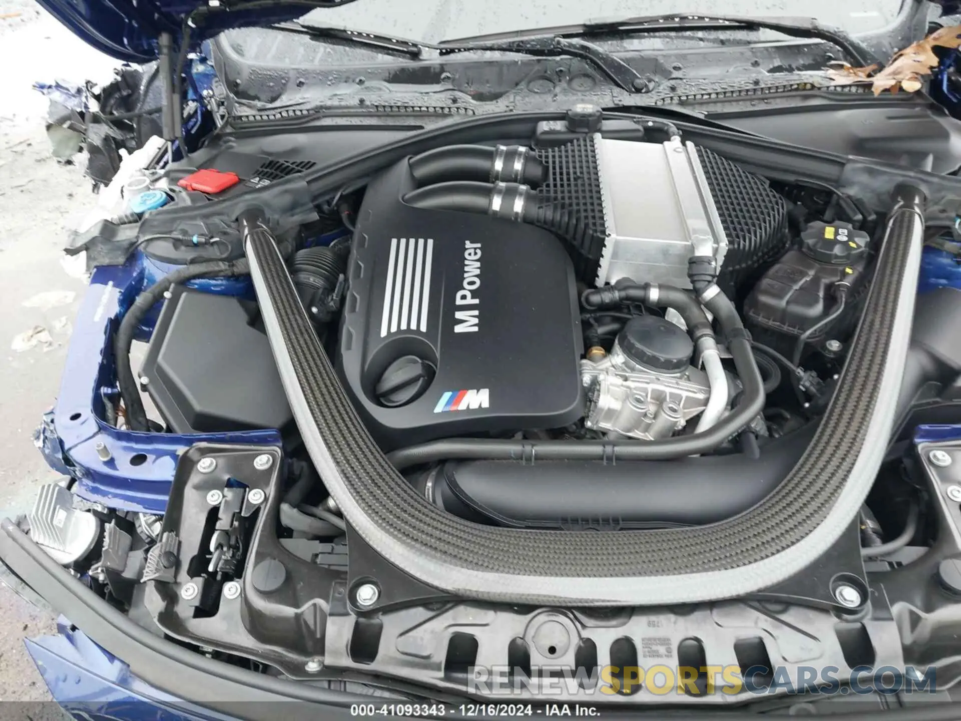 10 fotografías del automóvil dañado WBS4Y9C01LFH56928 BMW M4 2020
