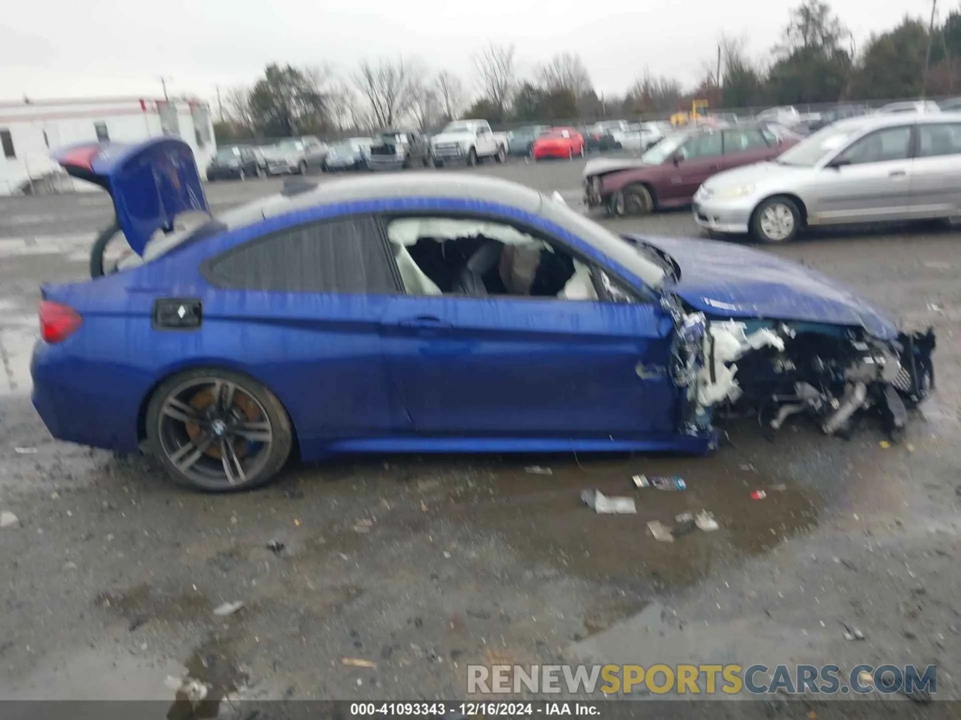 12 fotografías del automóvil dañado WBS4Y9C01LFH56928 BMW M4 2020
