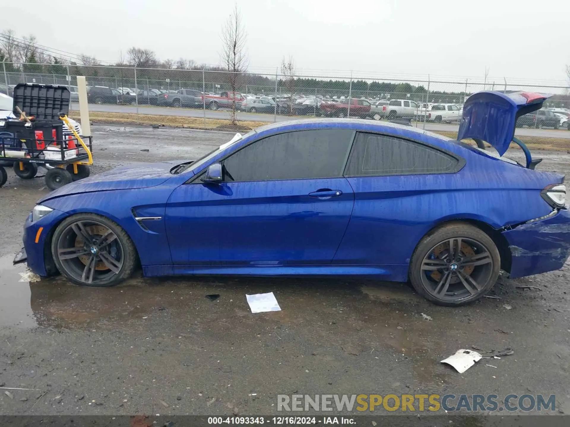 13 fotografías del automóvil dañado WBS4Y9C01LFH56928 BMW M4 2020