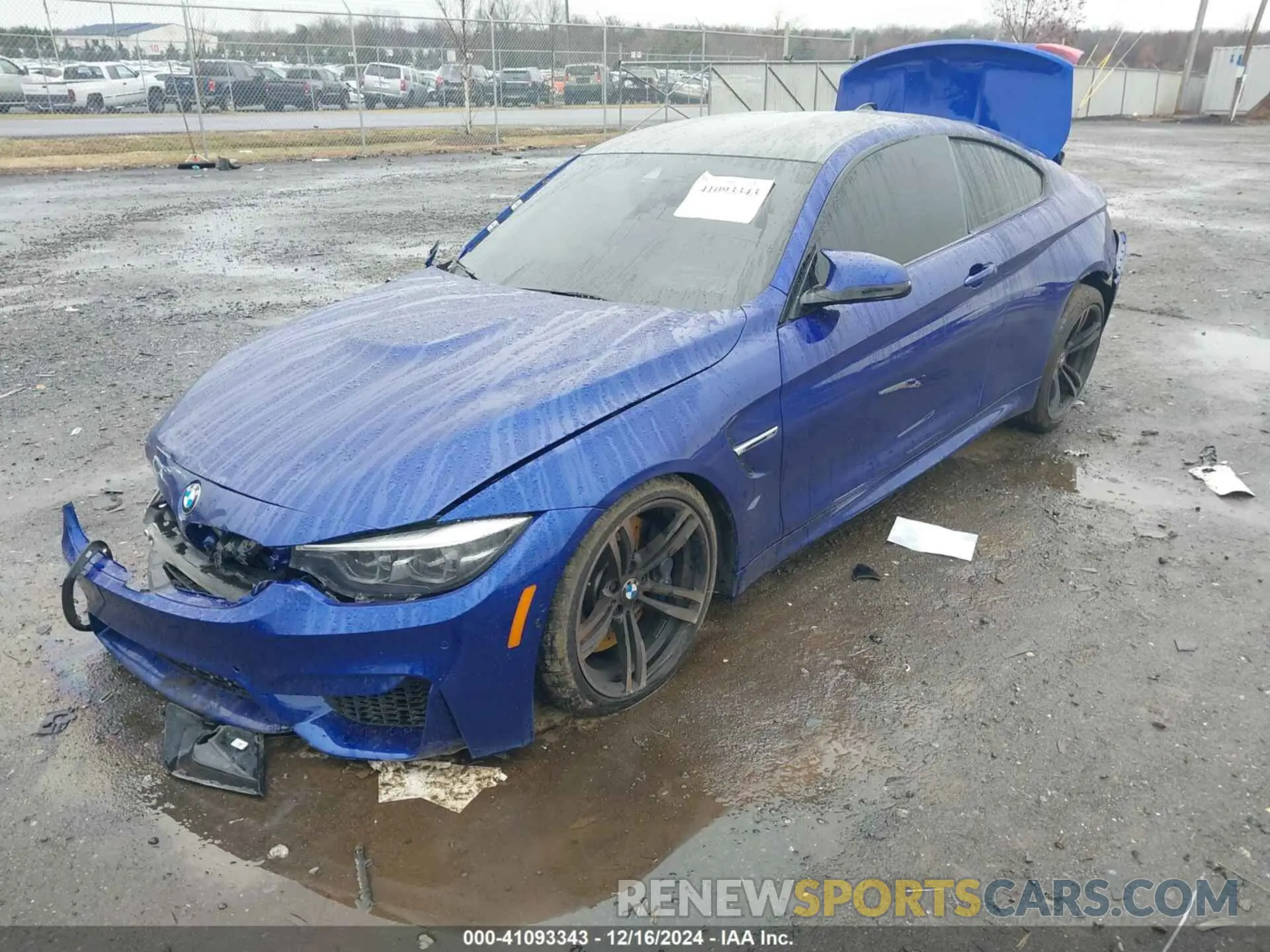 2 fotografías del automóvil dañado WBS4Y9C01LFH56928 BMW M4 2020
