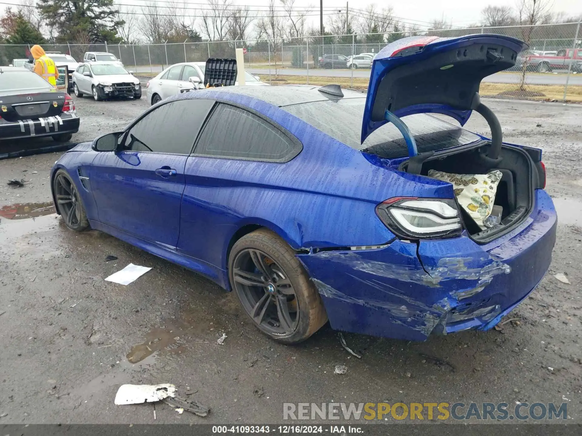 3 fotografías del automóvil dañado WBS4Y9C01LFH56928 BMW M4 2020