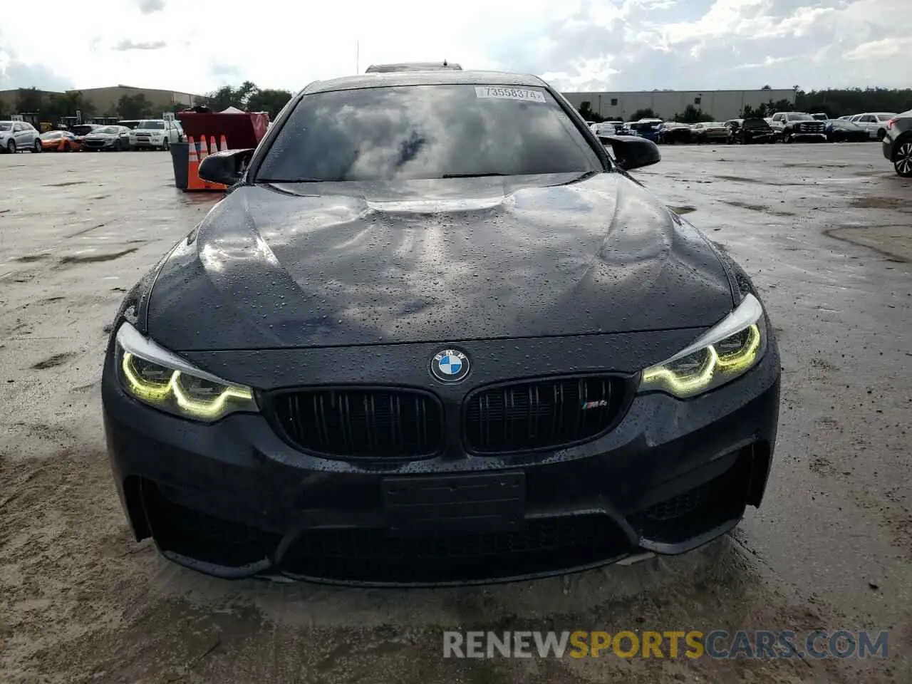 5 fotografías del automóvil dañado WBS4Y9C02LAH83147 BMW M4 2020