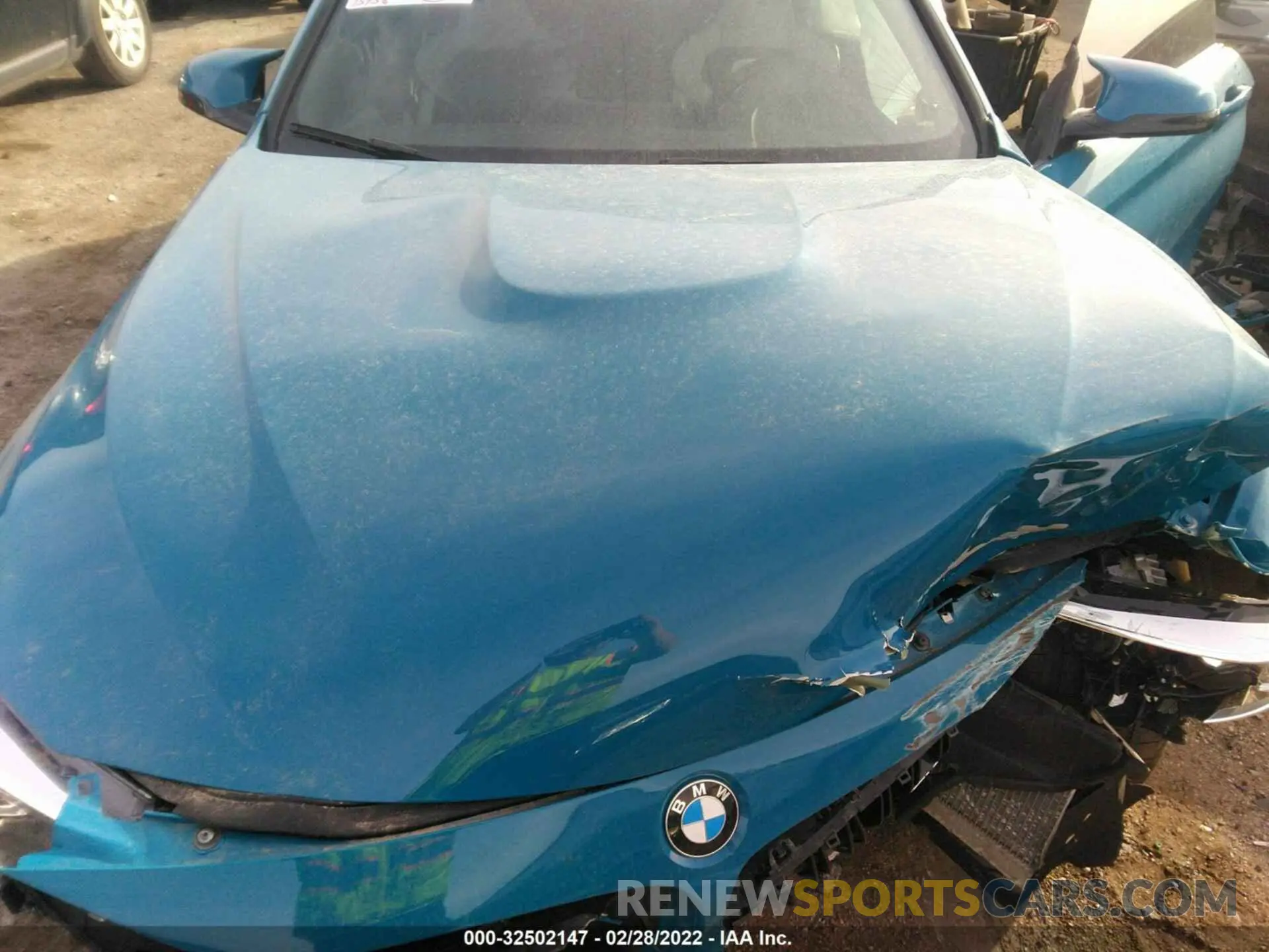 10 fotografías del automóvil dañado WBS4Y9C02LFJ30253 BMW M4 2020