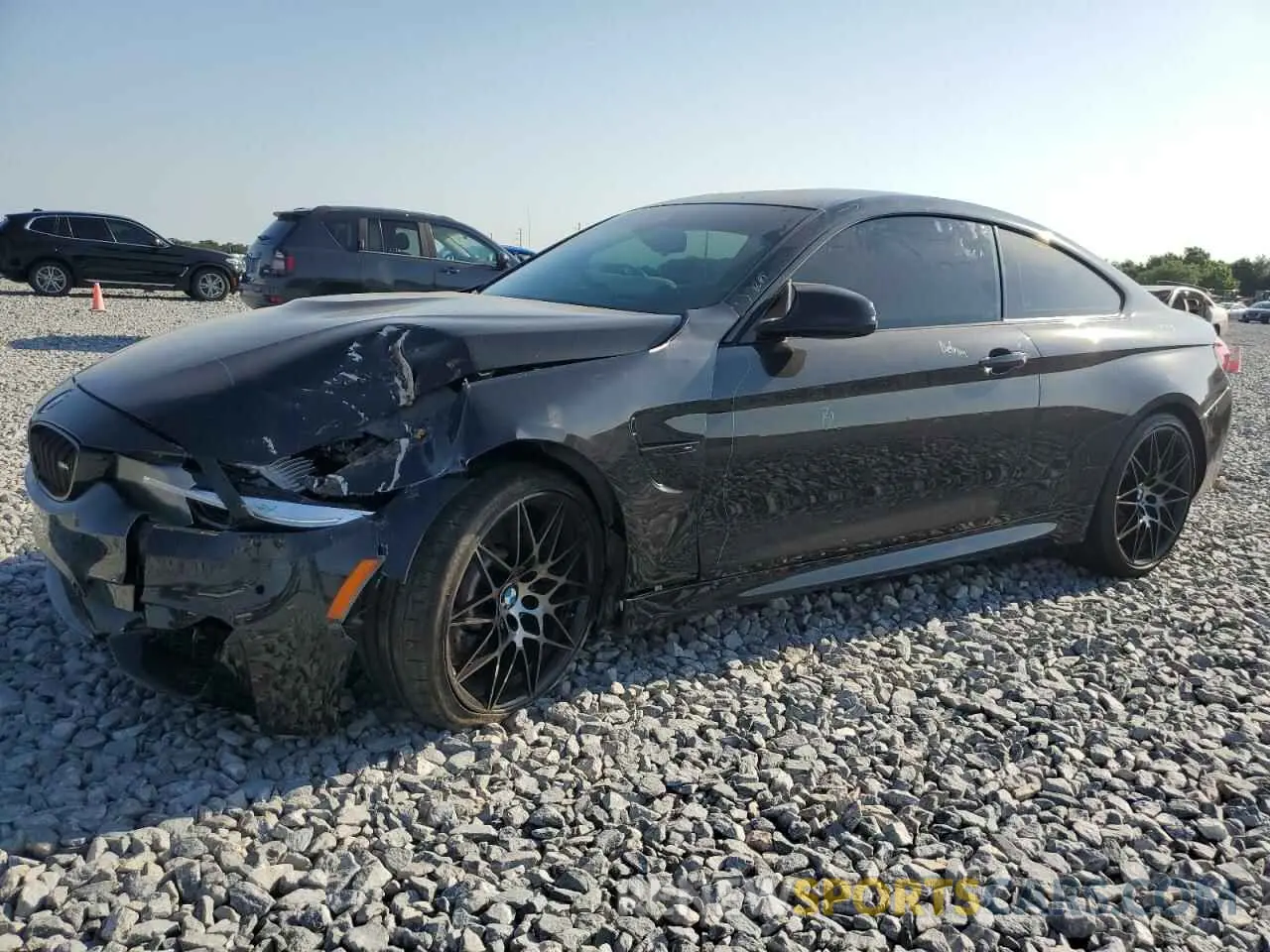 1 fotografías del automóvil dañado WBS4Y9C04LFH80897 BMW M4 2020
