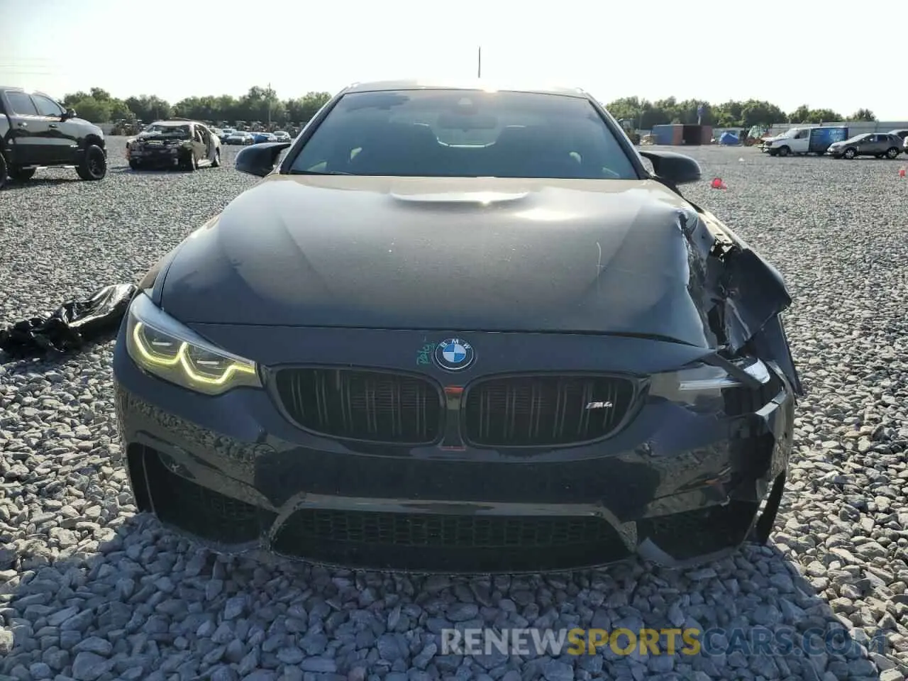 5 fotografías del automóvil dañado WBS4Y9C04LFH80897 BMW M4 2020