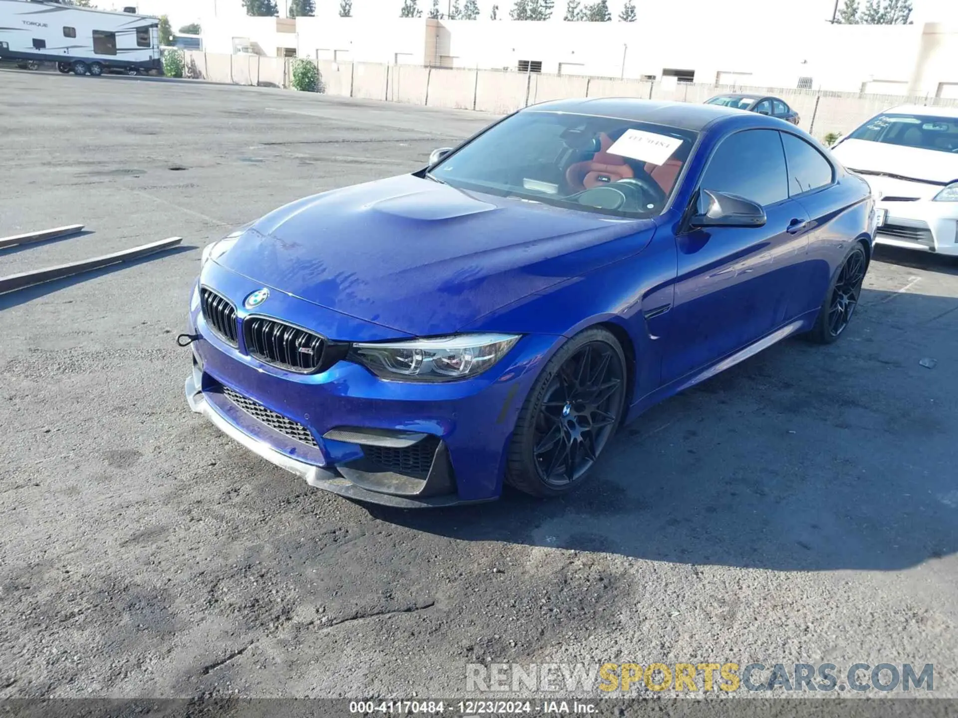 2 fotografías del automóvil dañado WBS4Y9C07LFH80828 BMW M4 2020