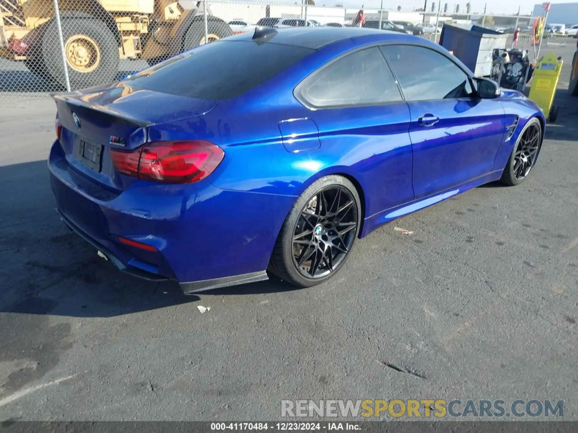4 fotografías del automóvil dañado WBS4Y9C07LFH80828 BMW M4 2020