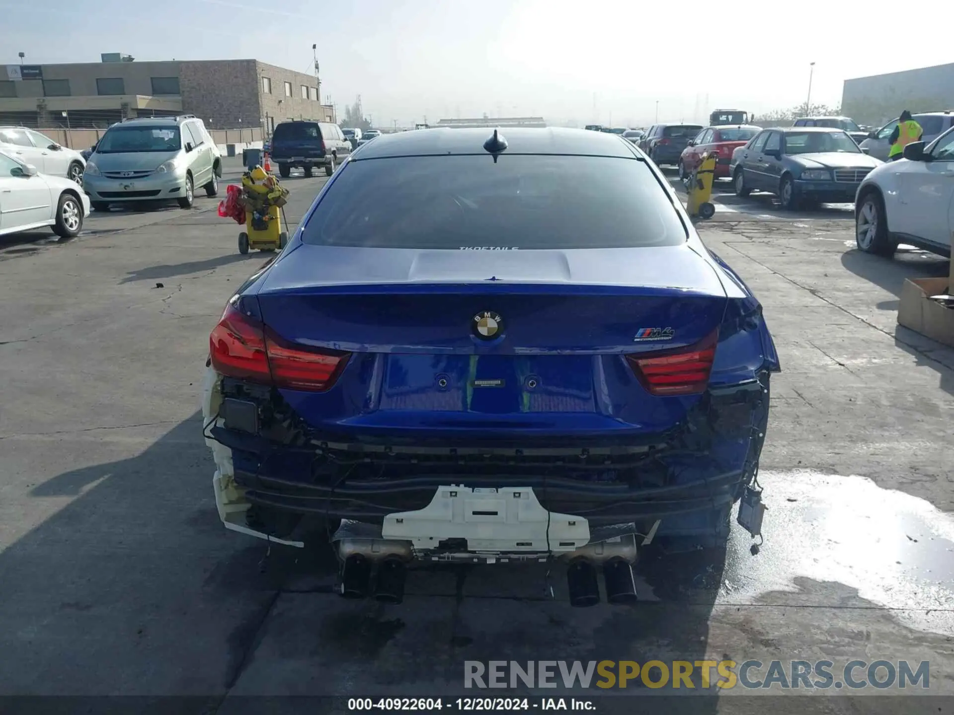 16 fotografías del automóvil dañado WBS4Y9C09LFH70589 BMW M4 2020