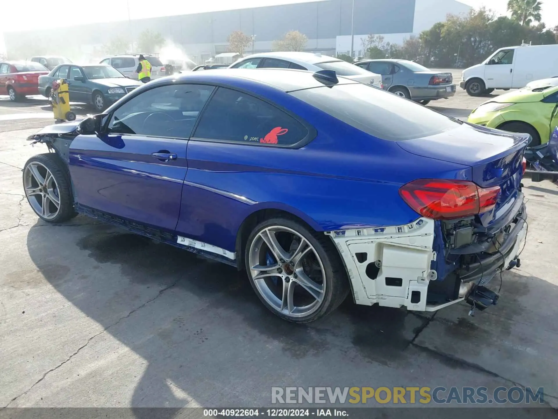 3 fotografías del automóvil dañado WBS4Y9C09LFH70589 BMW M4 2020