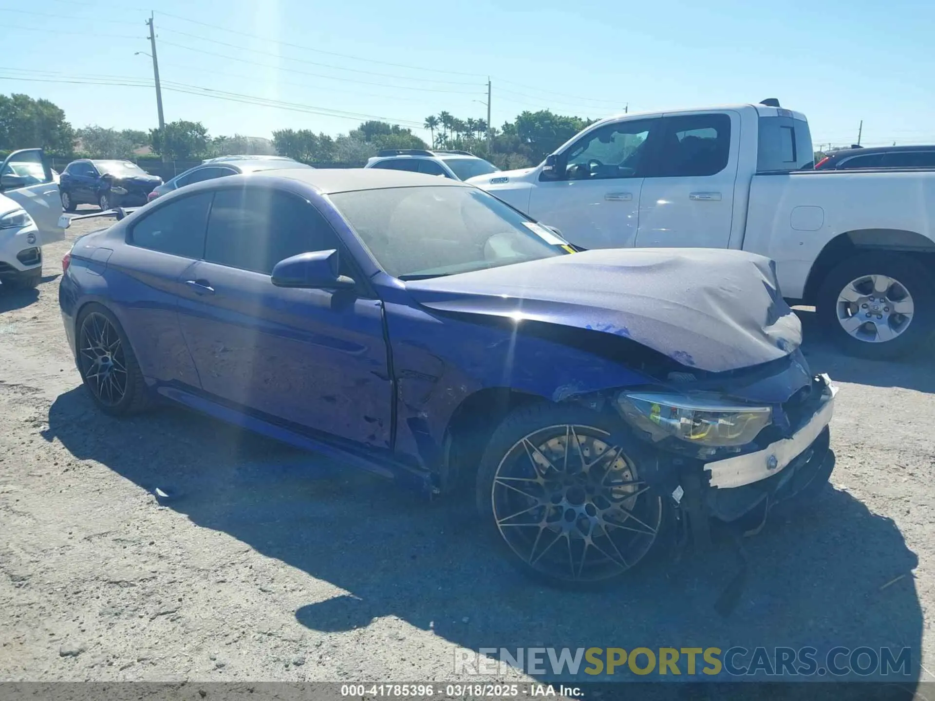 1 fotografías del automóvil dañado WBS4Y9C09LFJ02627 BMW M4 2020